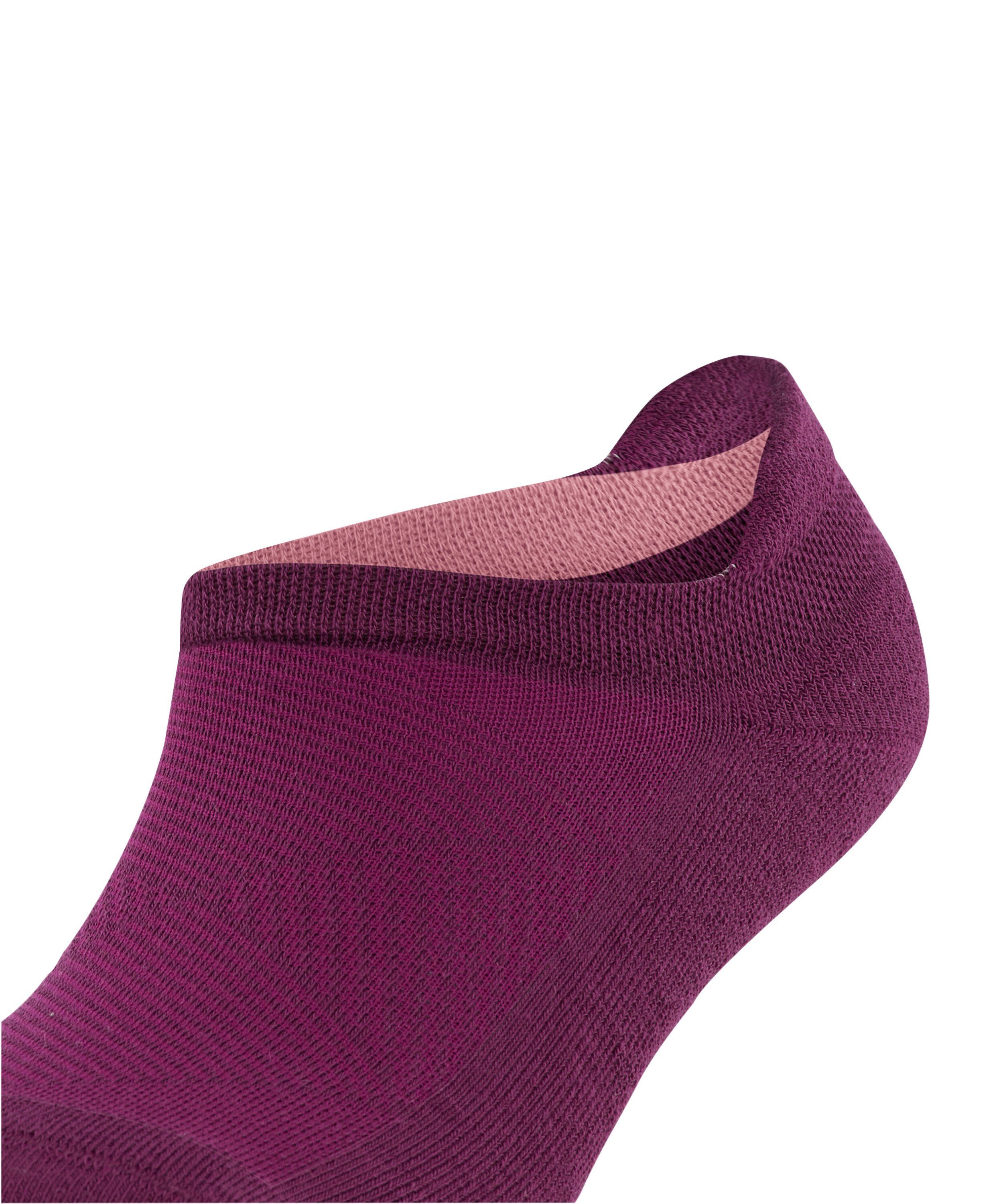 purple Sneakersocken (1-Paar) Athleisure leicht Sohle mit gepolsterter Burlington (8712)