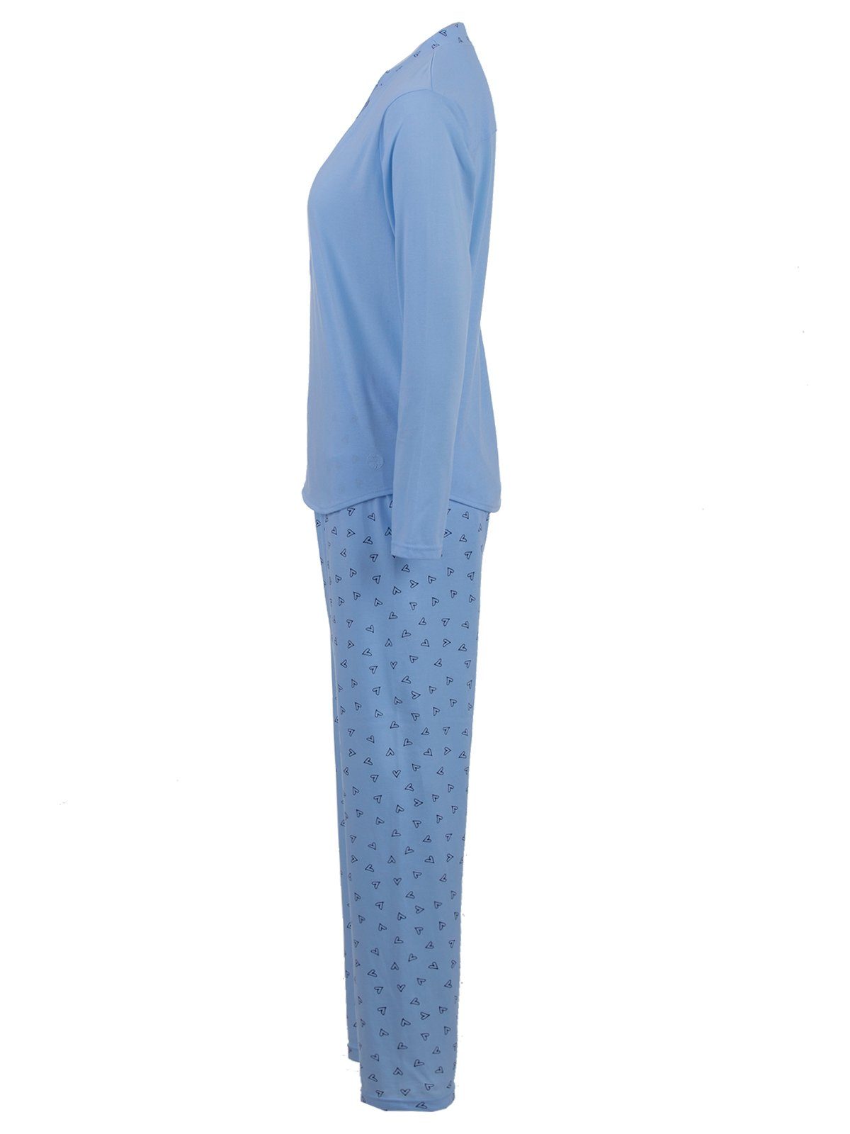 zeitlos Schlafanzug Pyjama Set Langarm - günstig online kaufen