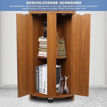 TWSOUL Eckschrank Eckschrank,, Kreativer Eckschrank in L-Form, Wohnzimmer-Eckschrank 30*30*181cm