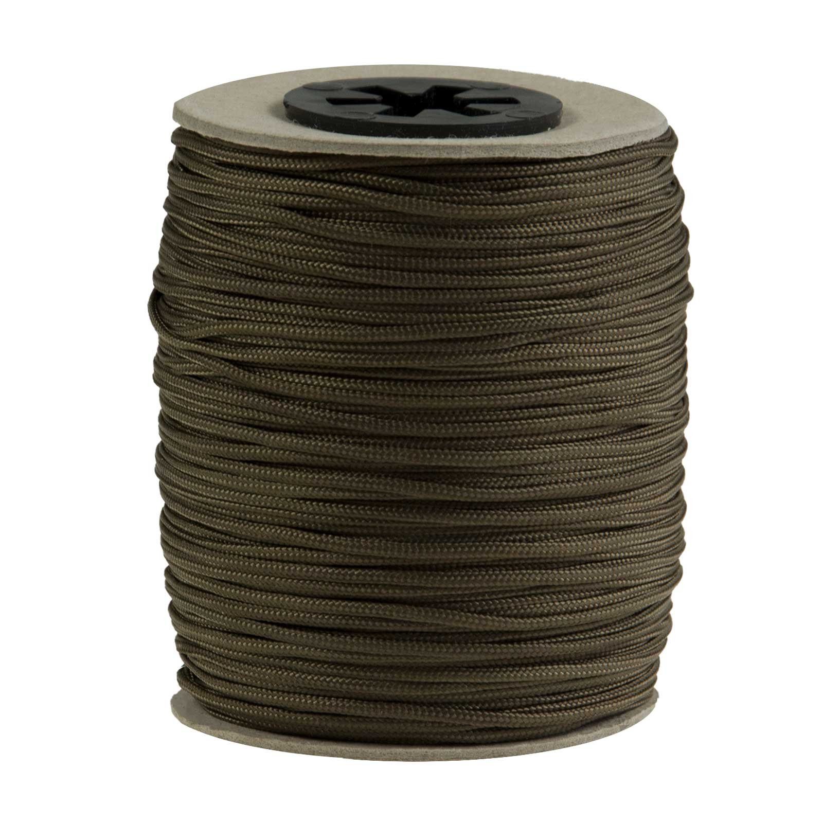 maDDma 100m Jalousieschnur 1,4x1 mm Seil, khaki