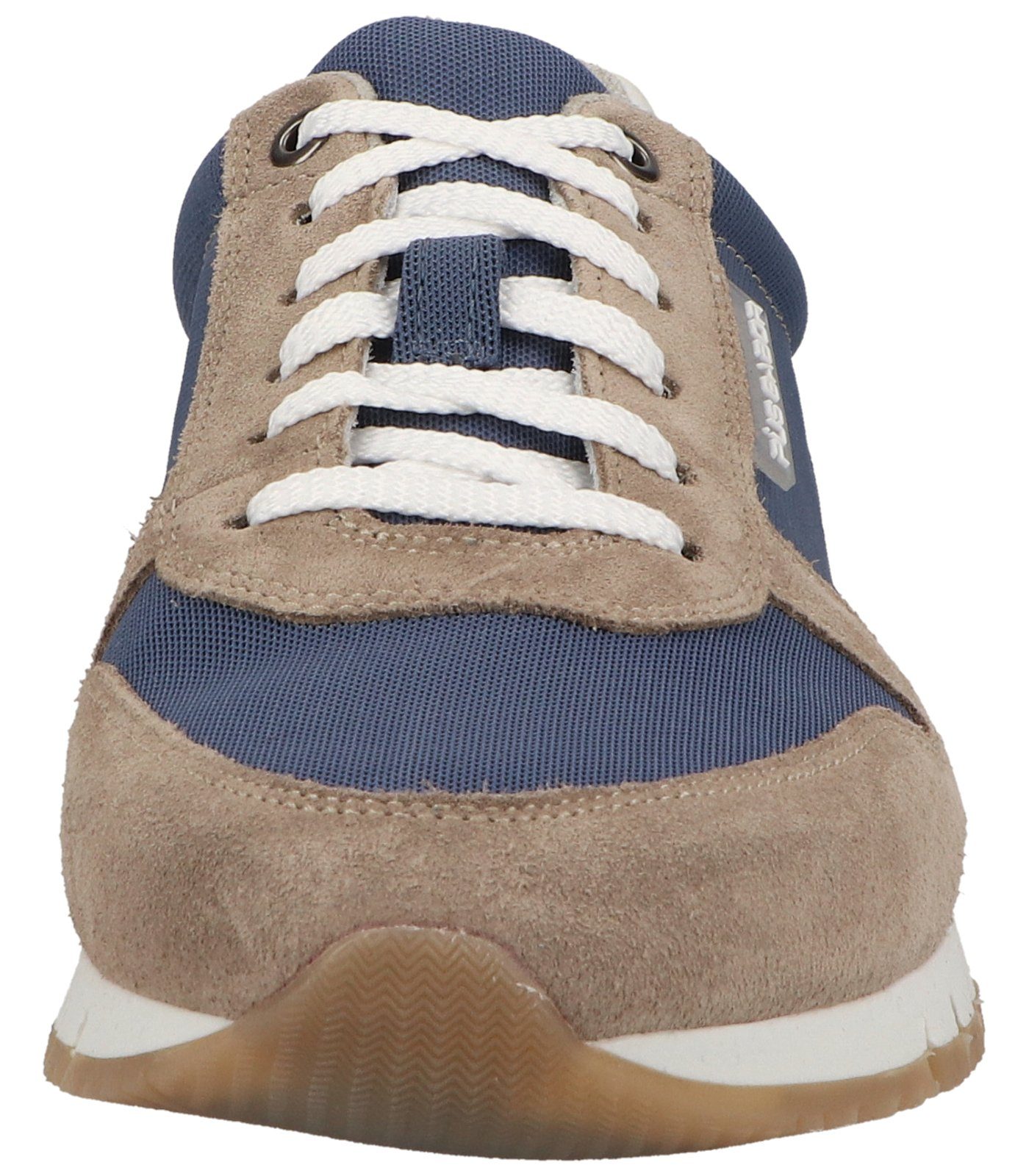 Pius Sneaker Beige Blau Sneaker Veloursleder/Synthetik Gabor