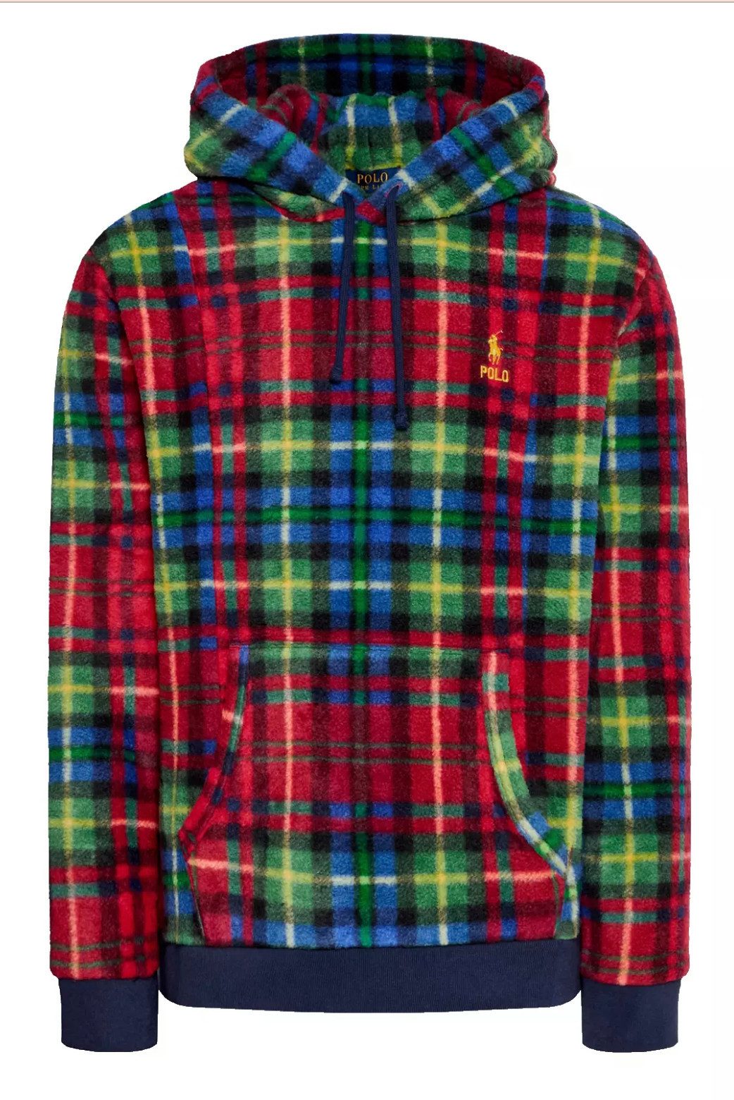 Polo Ralph Lauren Winterjacke Jacke Sweatshirt Fleecejacke Hoodie Royal Cri günstig online kaufen