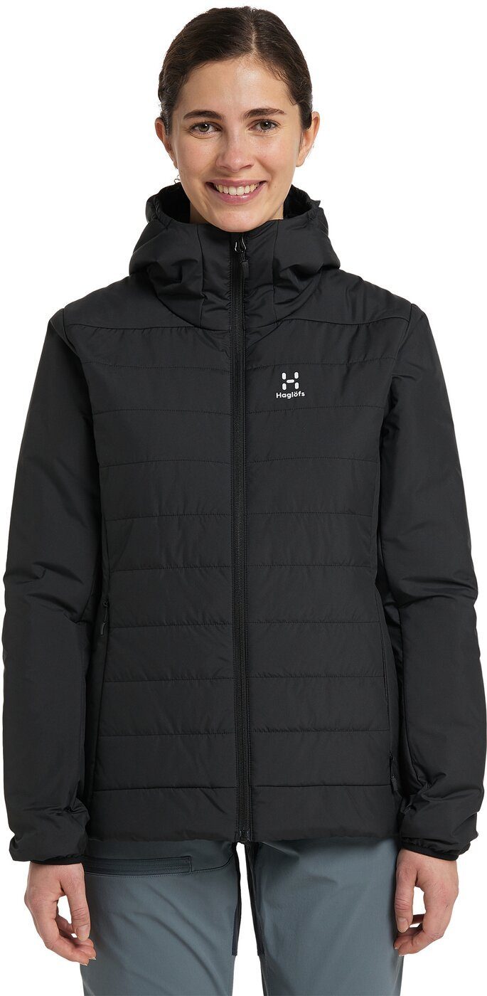 Haglöfs Funktionsjacke Mimic Silver Hood Women TRUE BLACK