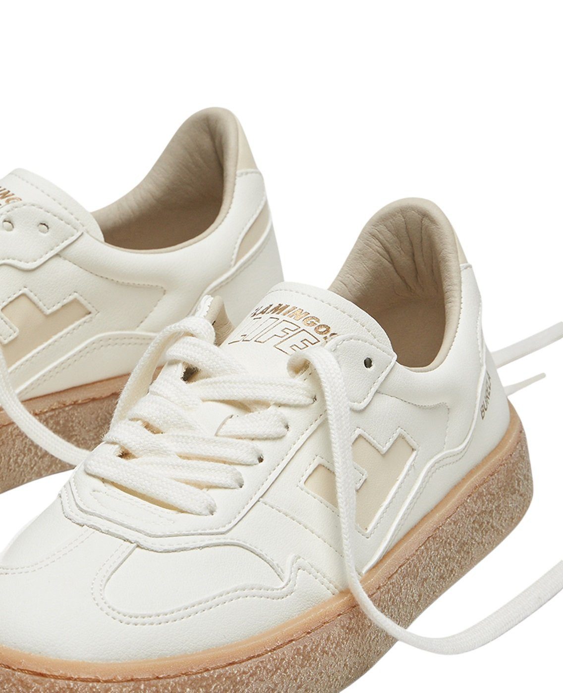 Flamingos Life Burela Bold - creamweiss/panna/gum Sneaker günstig online kaufen