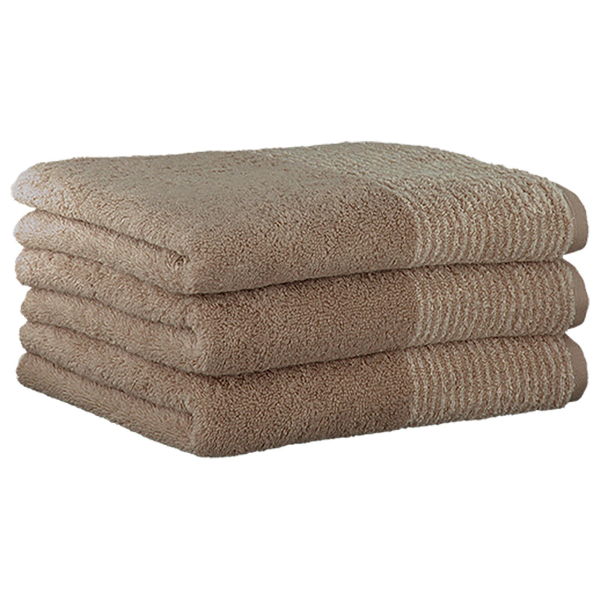 Cawö Gästehandtücher Unisex Gästetuch 3er Pack günstig online kaufen