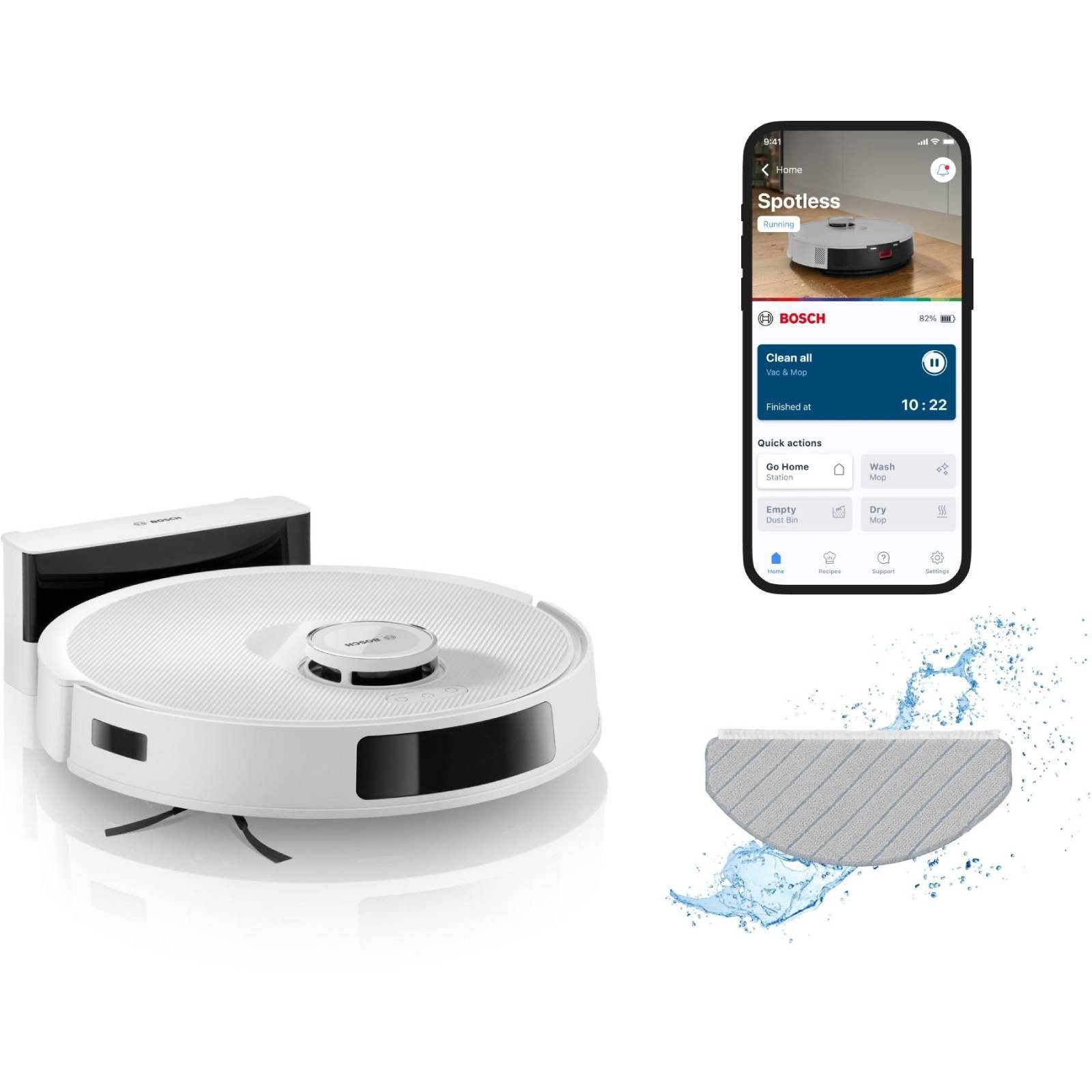 BOSCH Saugroboter BCRC2W