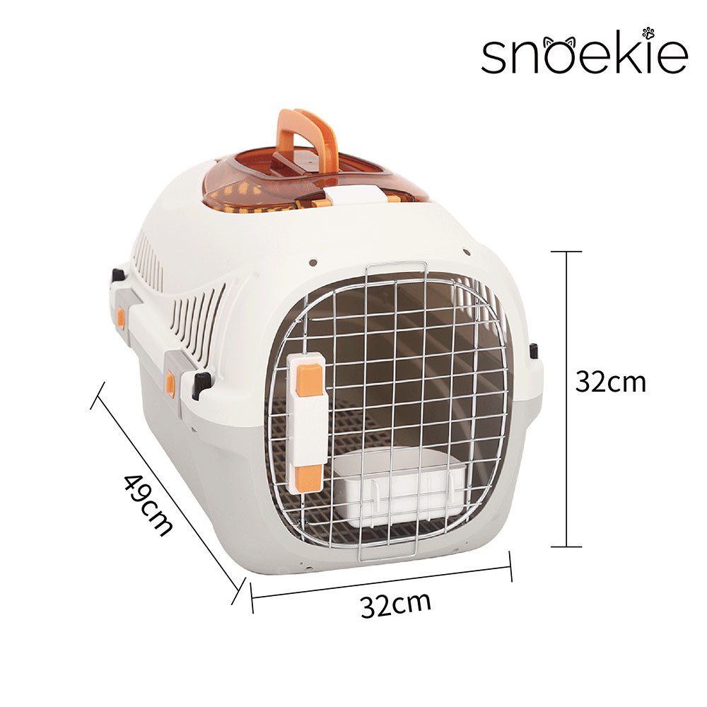 SNOEKIE Tiertransportbox Snoekie Tier-Transportbox – Transport für Hunde und Katzen