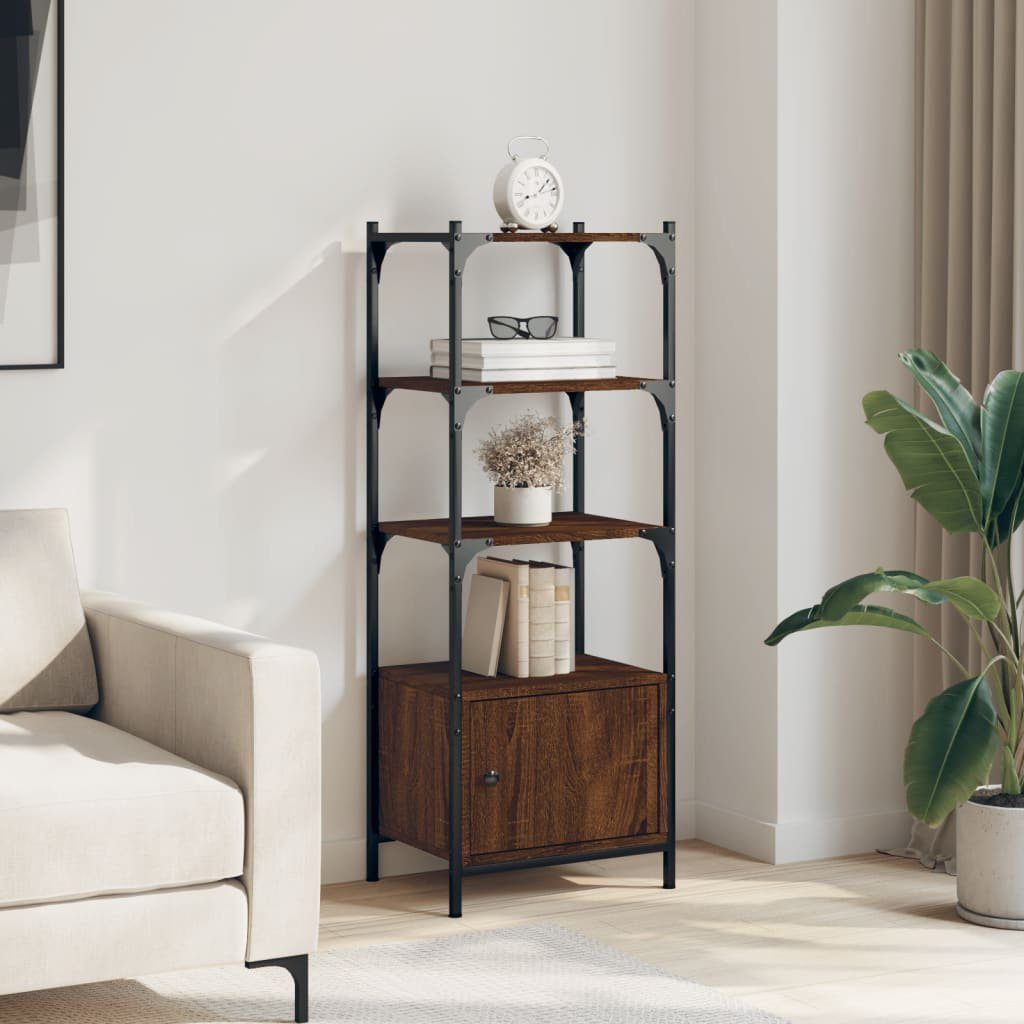 vidaXL Bücherregal Bücherregal 3 Böden Braun günstig online kaufen
