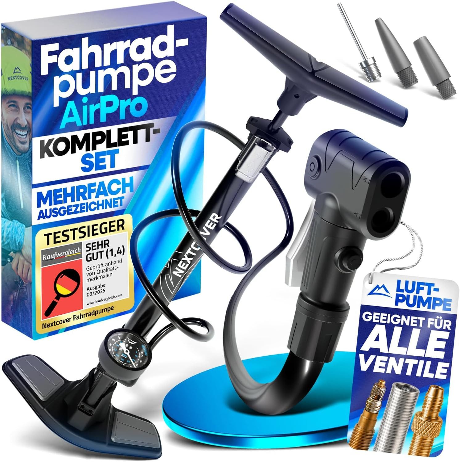 Nextcover Fahrradpumpe Nextcover Fahrradpumpe