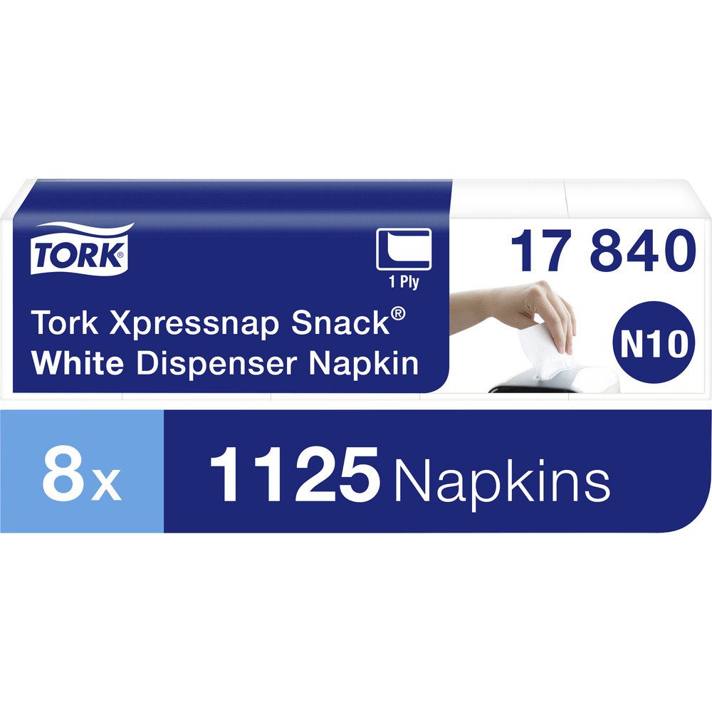 TORK Papierserviette TORK Xpressnap Snack® Papierserviette 17840 8 St.