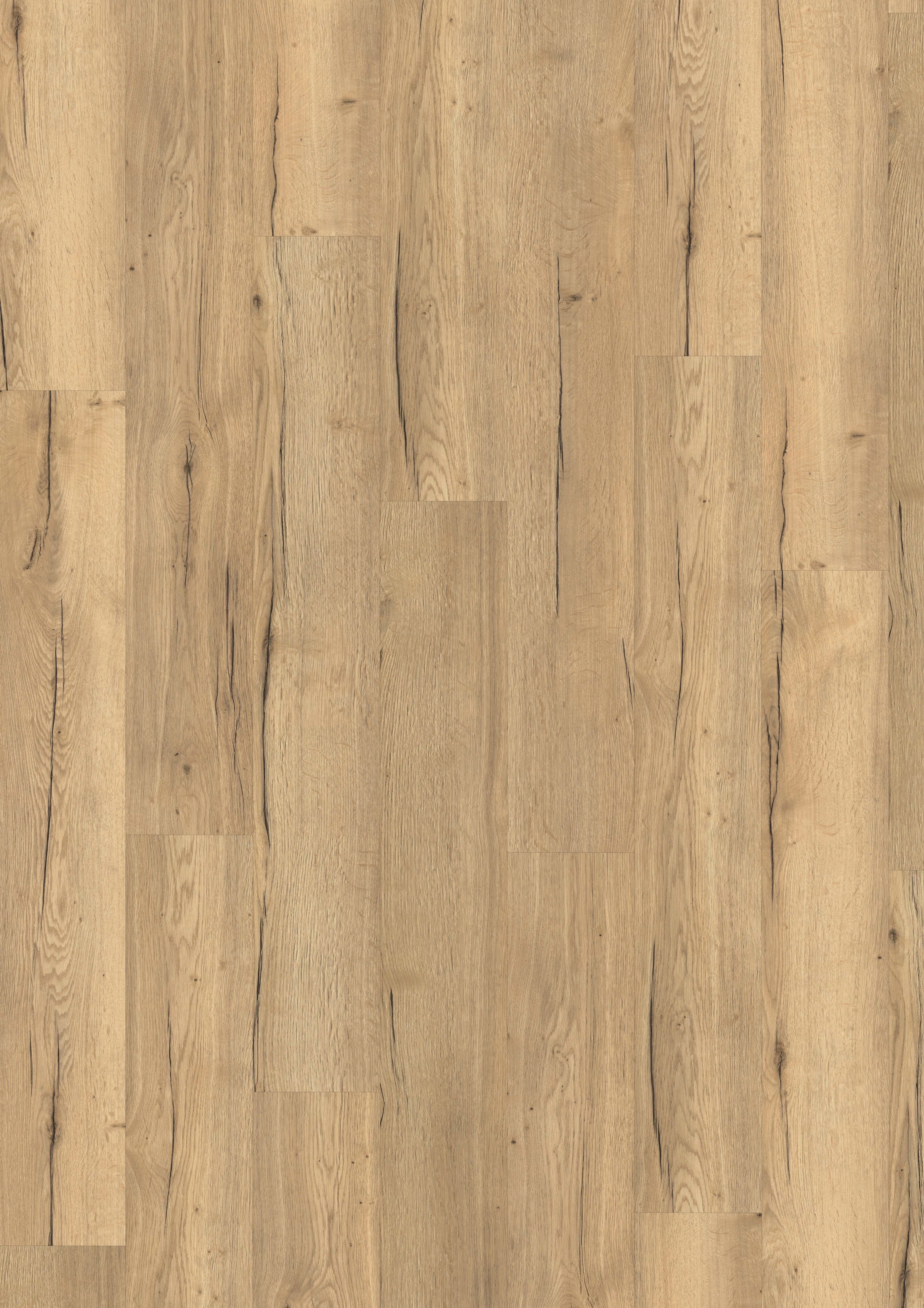 EGGER Vinylboden Aquadura EDF145 Halifax Eiche natur (7,5mm; 1,995qm), Wasserbeständig, Holzbasierter elastischer Bodenbelag mit HDF Trägerplatte
