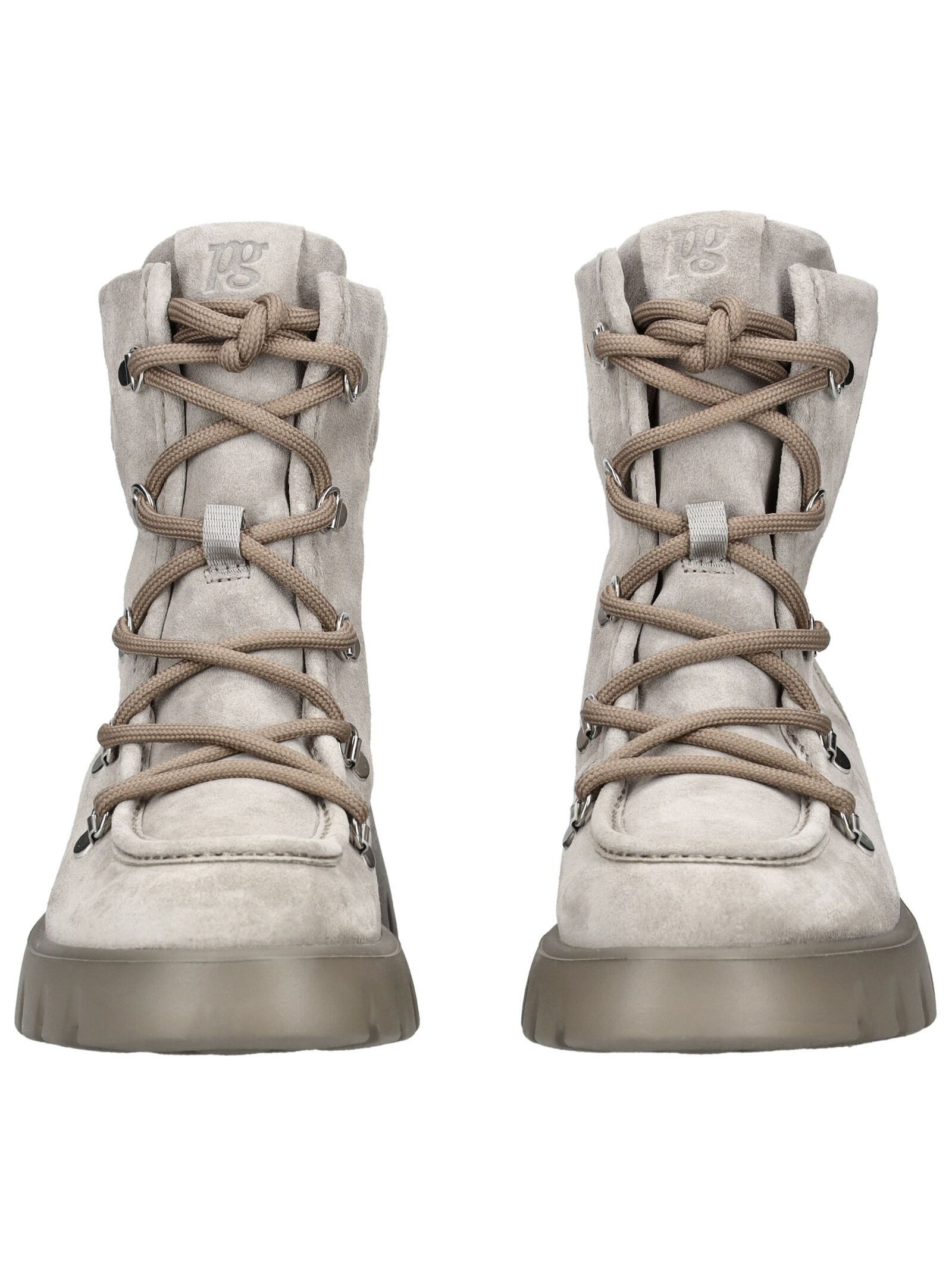Paul Green Paul Green Stiefelette Veloursleder Schnürstiefelette