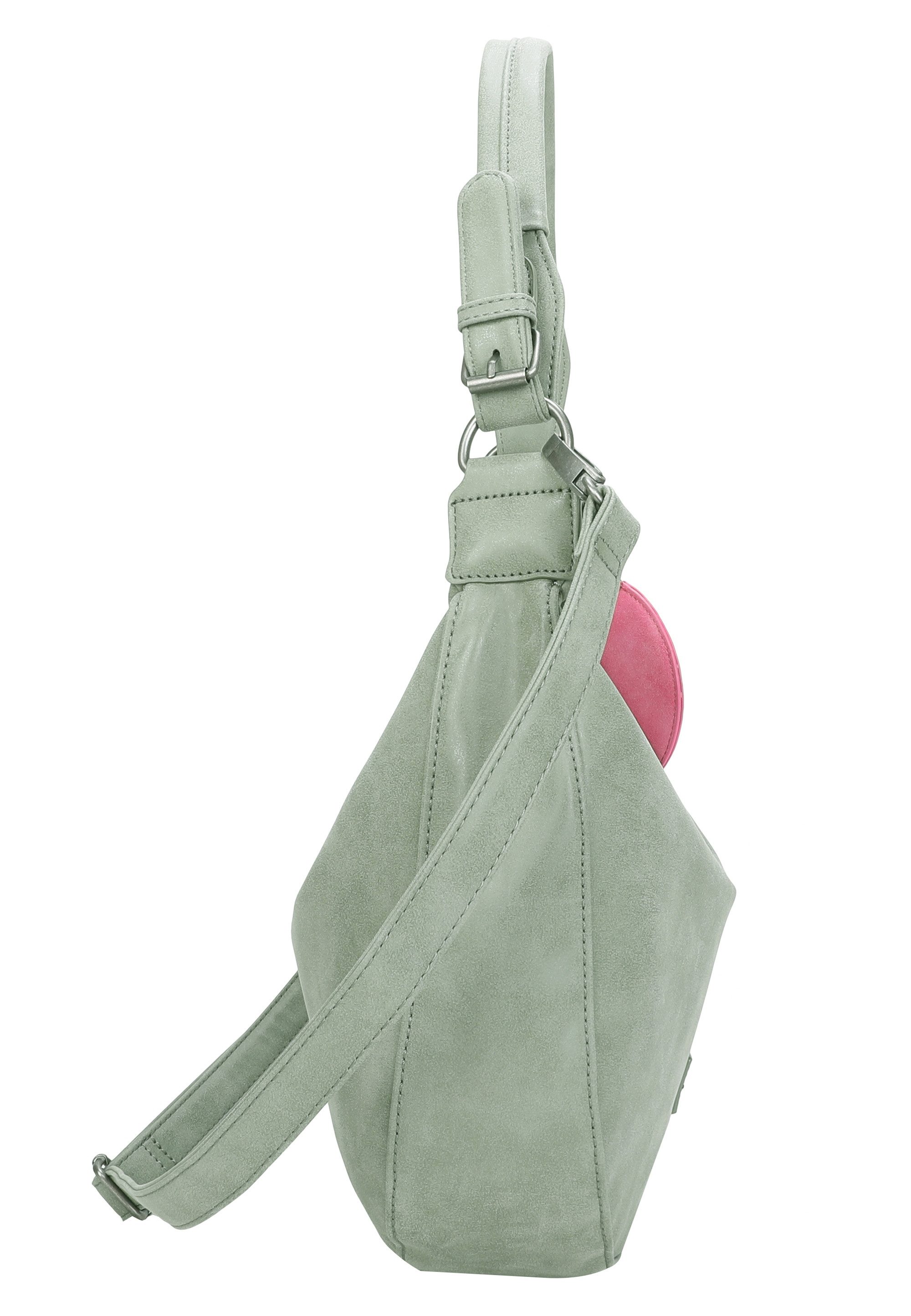 Fritzi aus Preußen Schultertasche Fritzi Hobo, mit abnehmbaren Schultergurt
