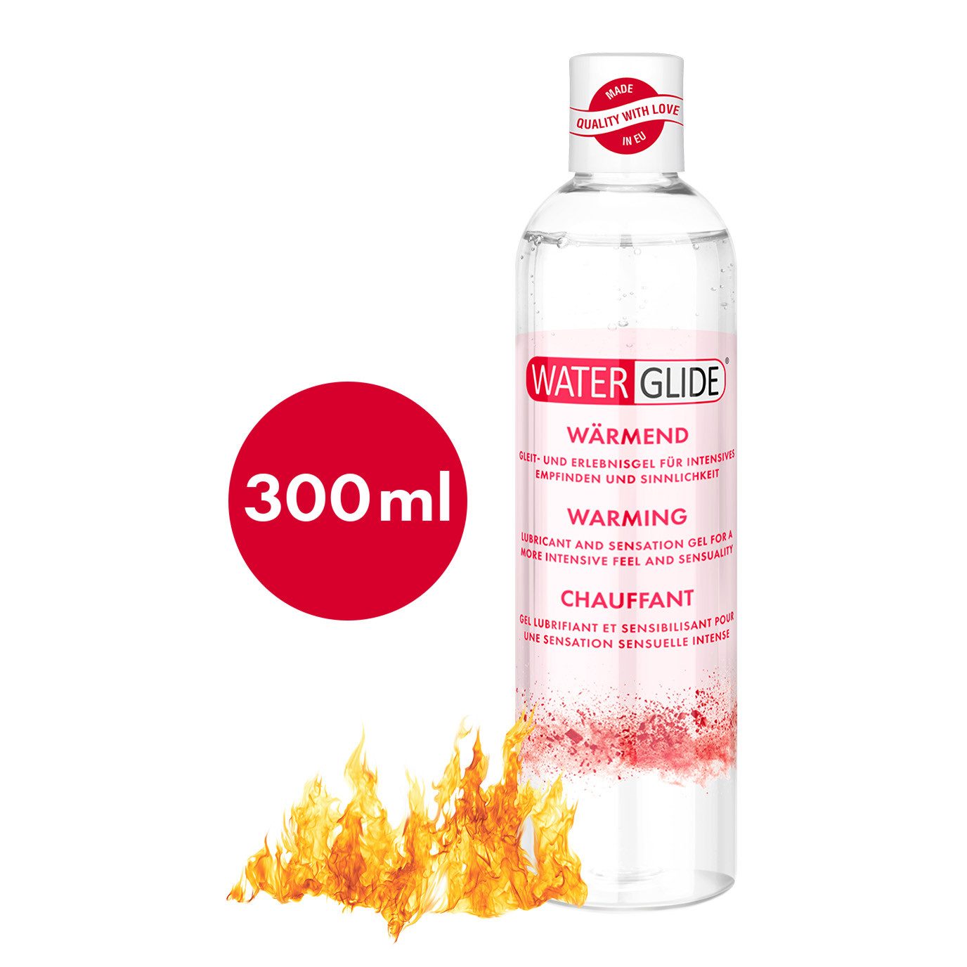 EIS Stimulationsgel EIS Waterglide 'Wärmend', 300ml, Gleit-& Erlebnisgel, wasserbasiert, 0-tlg.