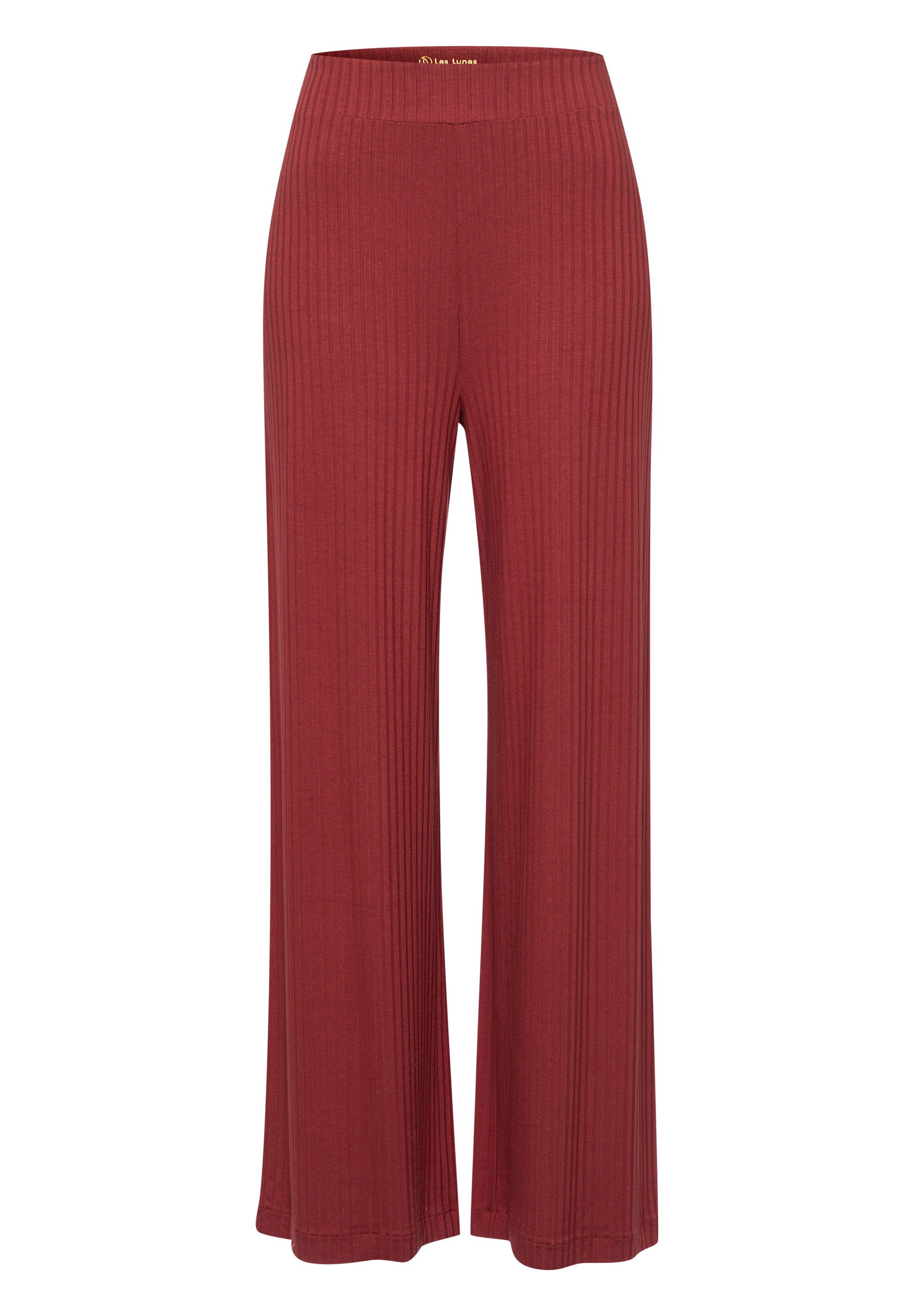 Les Lunes Stoffhose MICHELLE Rib Wide günstig online kaufen