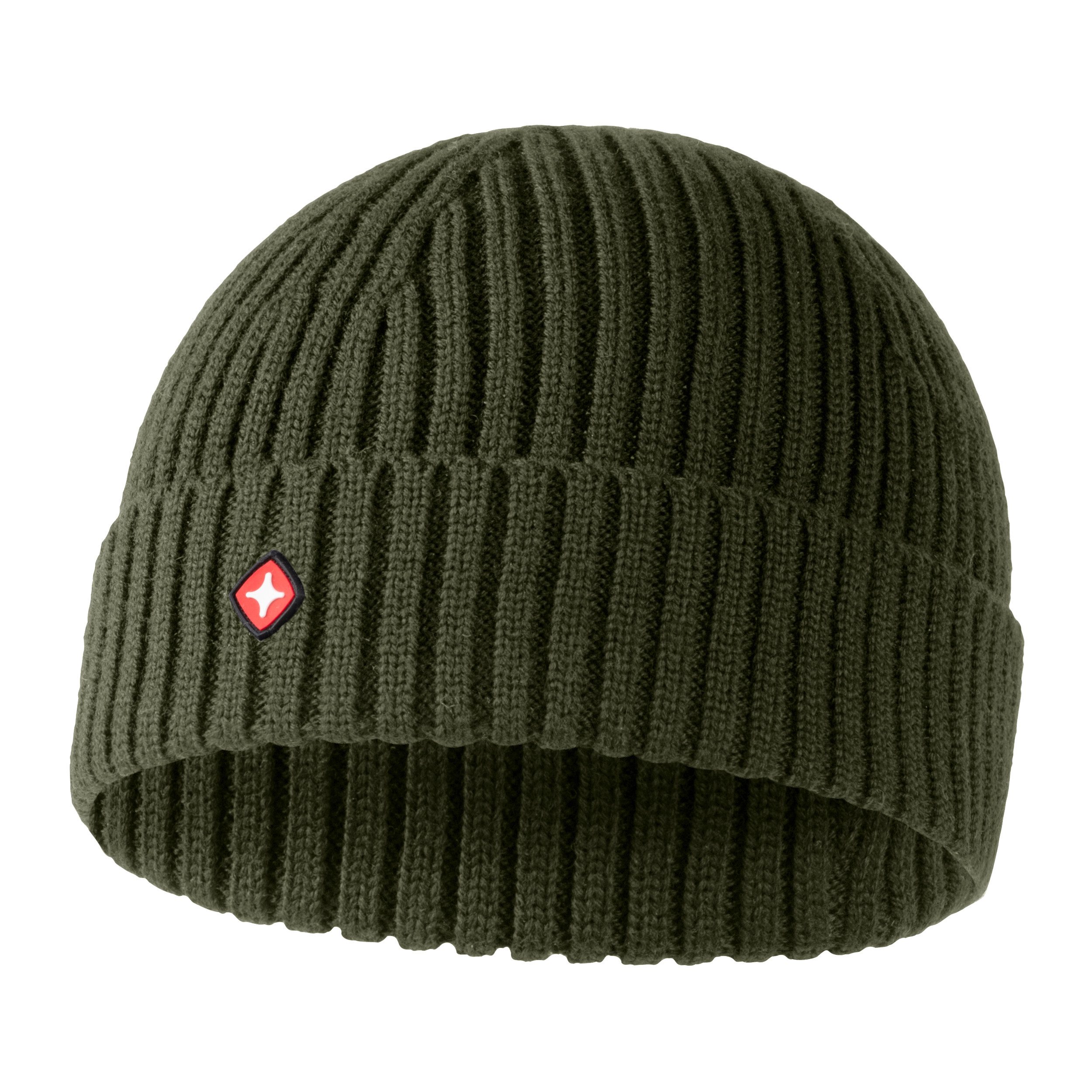 Höhenhorn Strickmütze Nordföhn Knitted Beanie Merinowolle Herren Damen Unisex Wintermütze Einheitsgröße, warm, weich, schnelltrockned