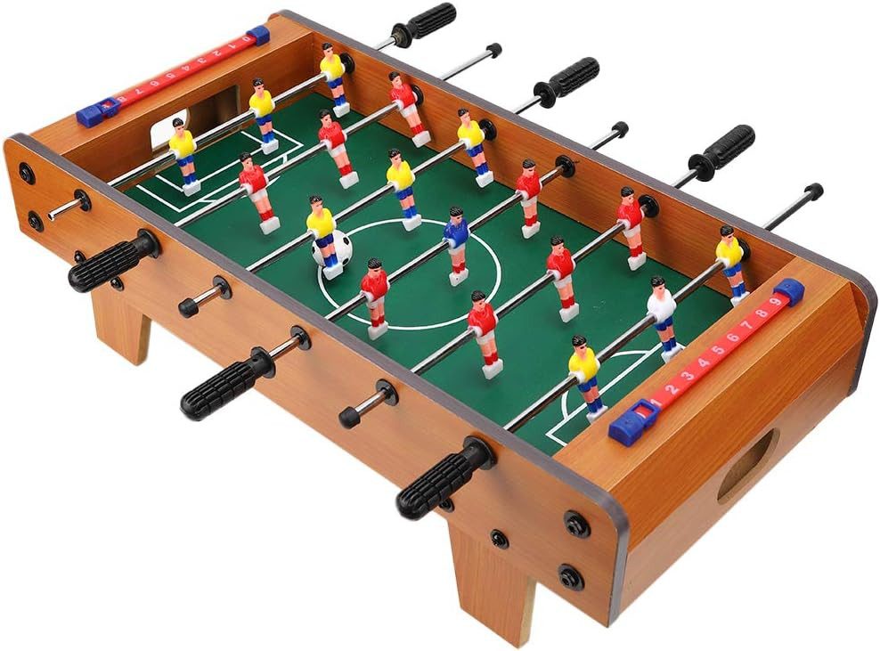 Mini-Tischkicker Kickertisch, Mini Tischfussball Kinder, Kicker Einfach
