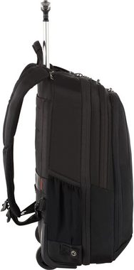 Samsonite Laptoprucksack Guardit 2.0, black, mit 2 Rollen und Trolleyfunktion, Reisekoffer Trolley Aufgabegepäck TSA-Zahlenschloss