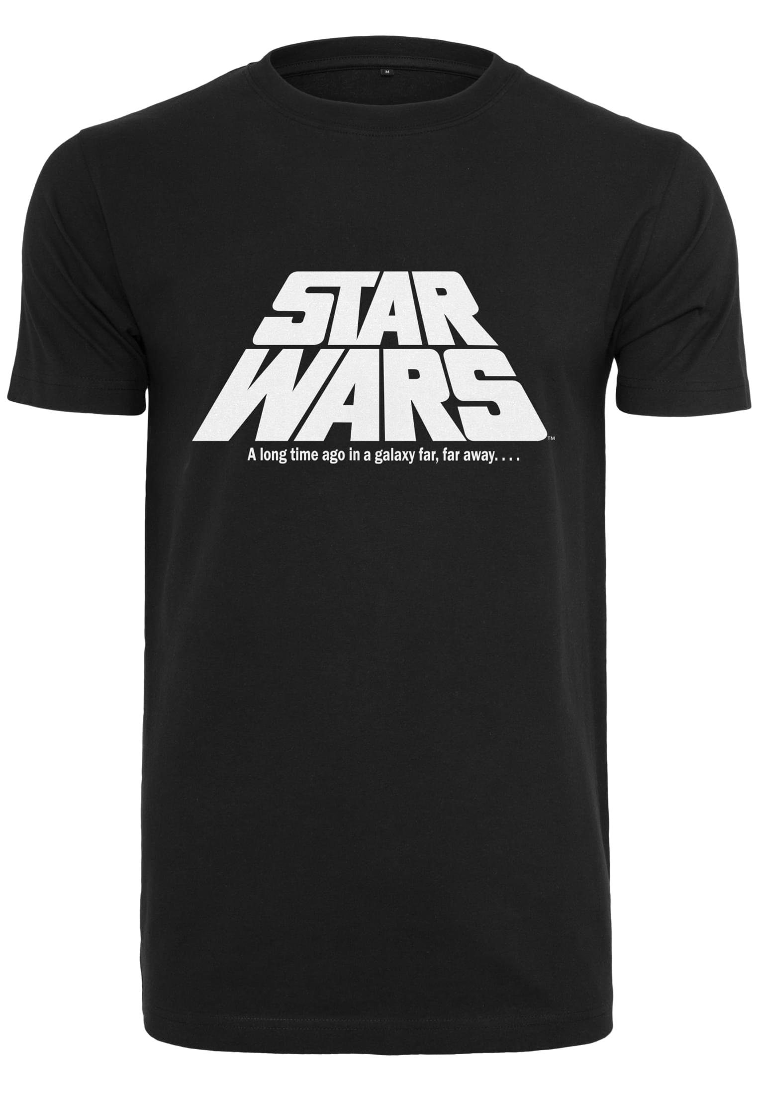 Merchcode Kurzarmshirt Herren Star Wars Original Logo Tee (1-tlg) black
