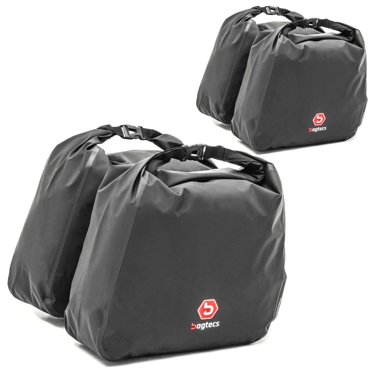 Bagtecs Reisetasche 2x Wasserdichte Koffer Innentaschen passend für # Seitenkoffer SC22 Sp