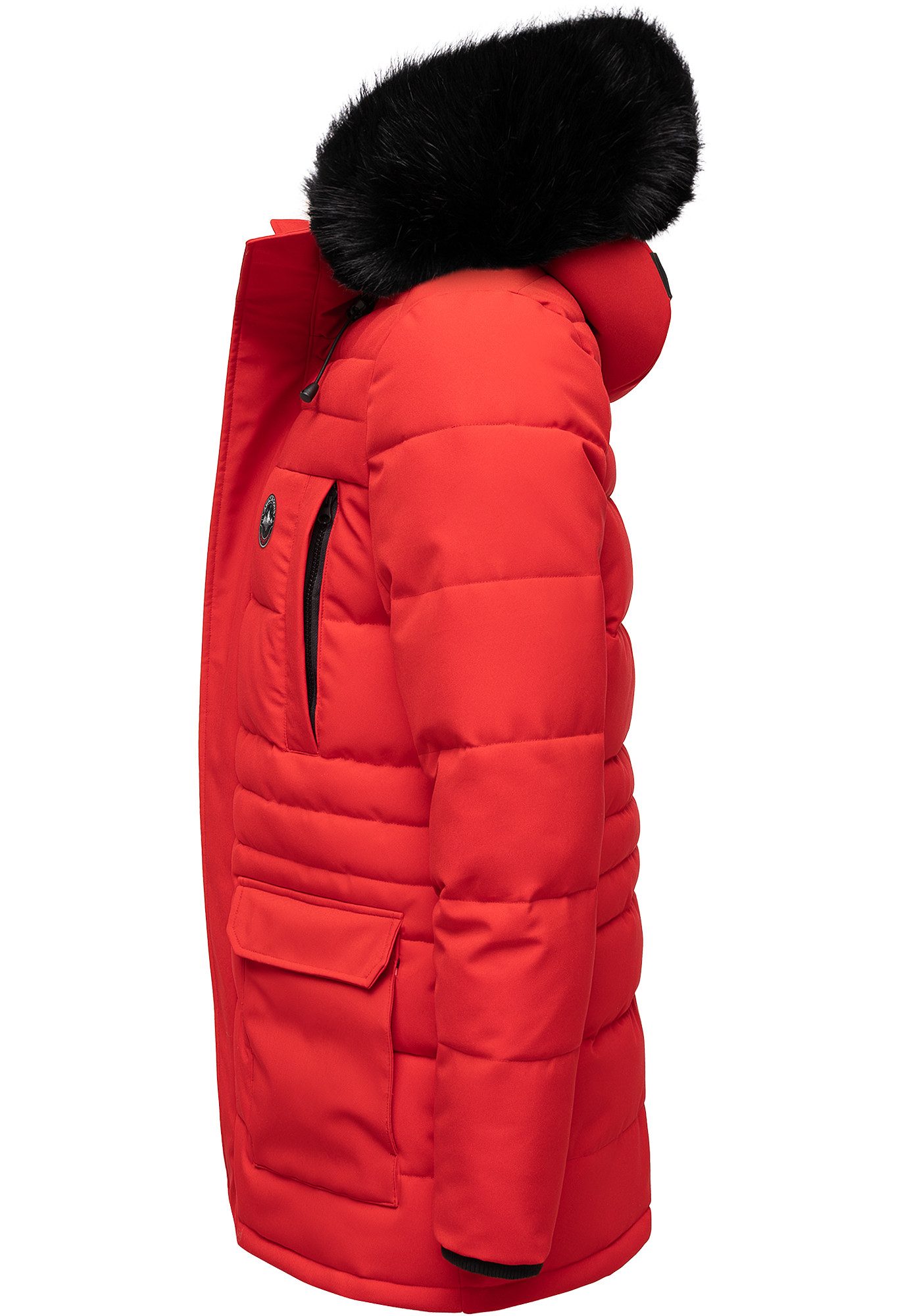 Amaci&Sons Winterjacke TULSA Winterjacke Herren Gefütterte Dicke Winter Jacke Mantel Parka mit Kapuze