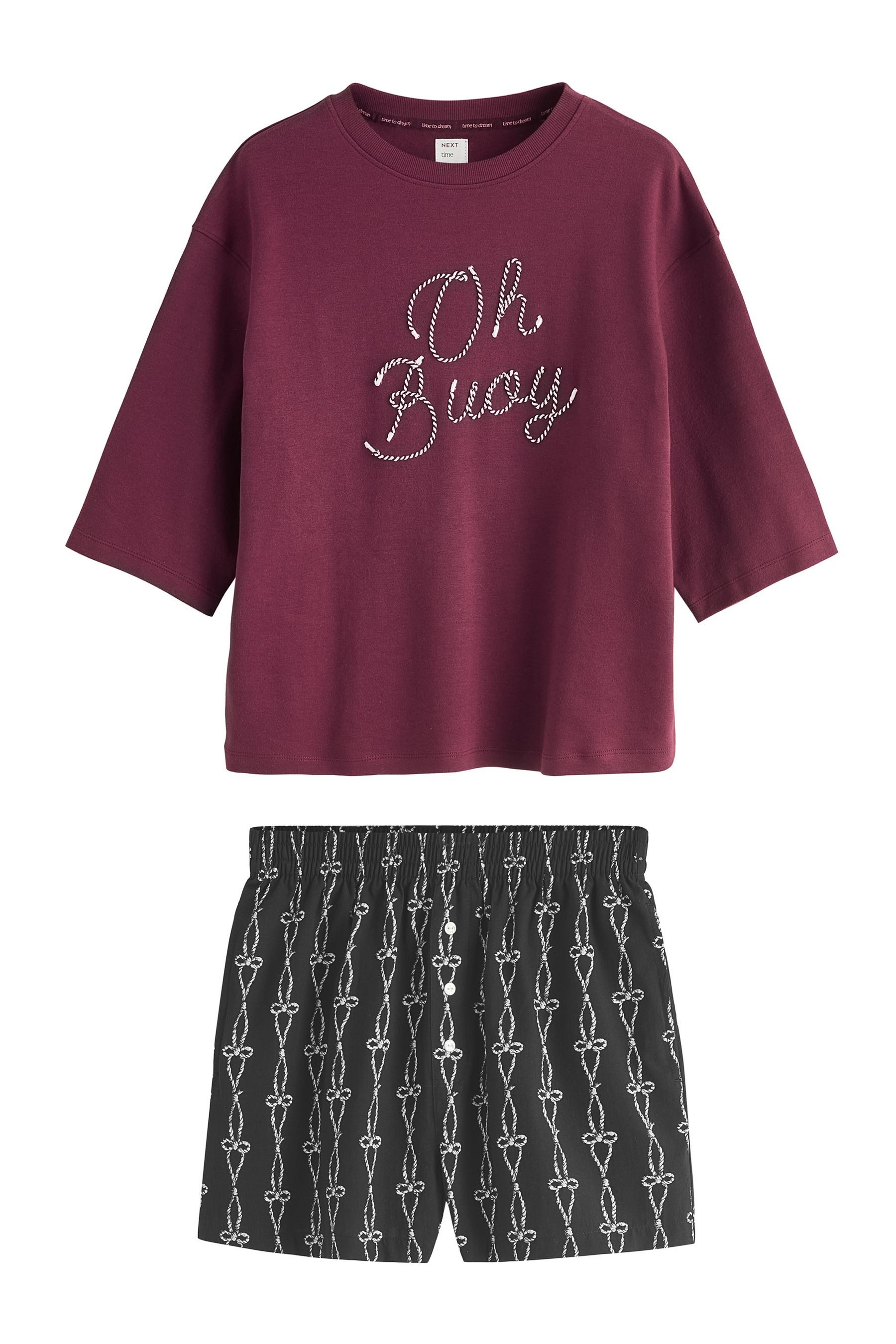 Pyjama Kurzer Pyjama, Set