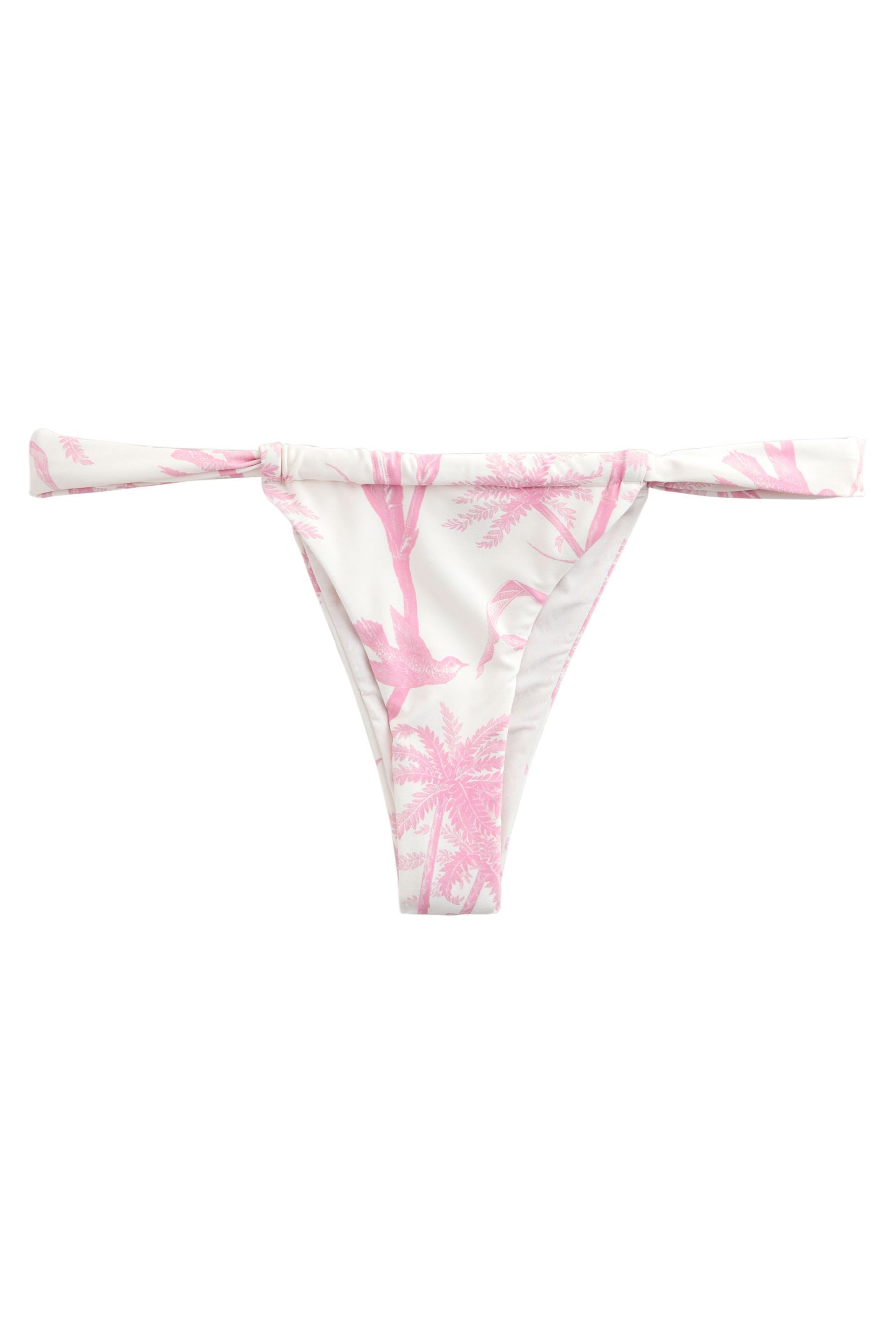 Next Highwaist-Bikini-Hose Bikinihose mit hohem Bund - Tanga (1-St)