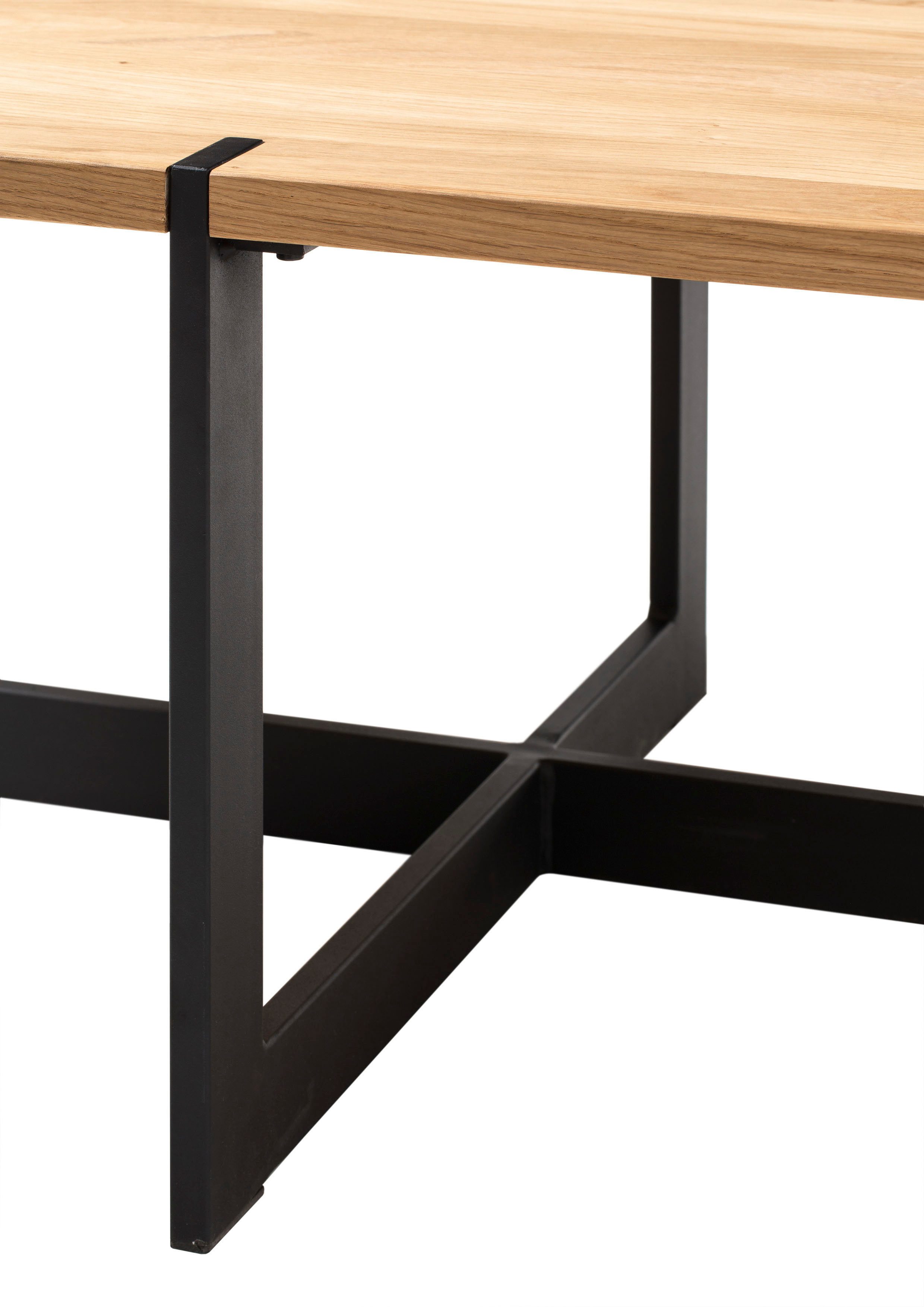 Stolkom Sp.z.o.o. Couchtisch Tiago, Massivholz Eiche, günstig online kaufen