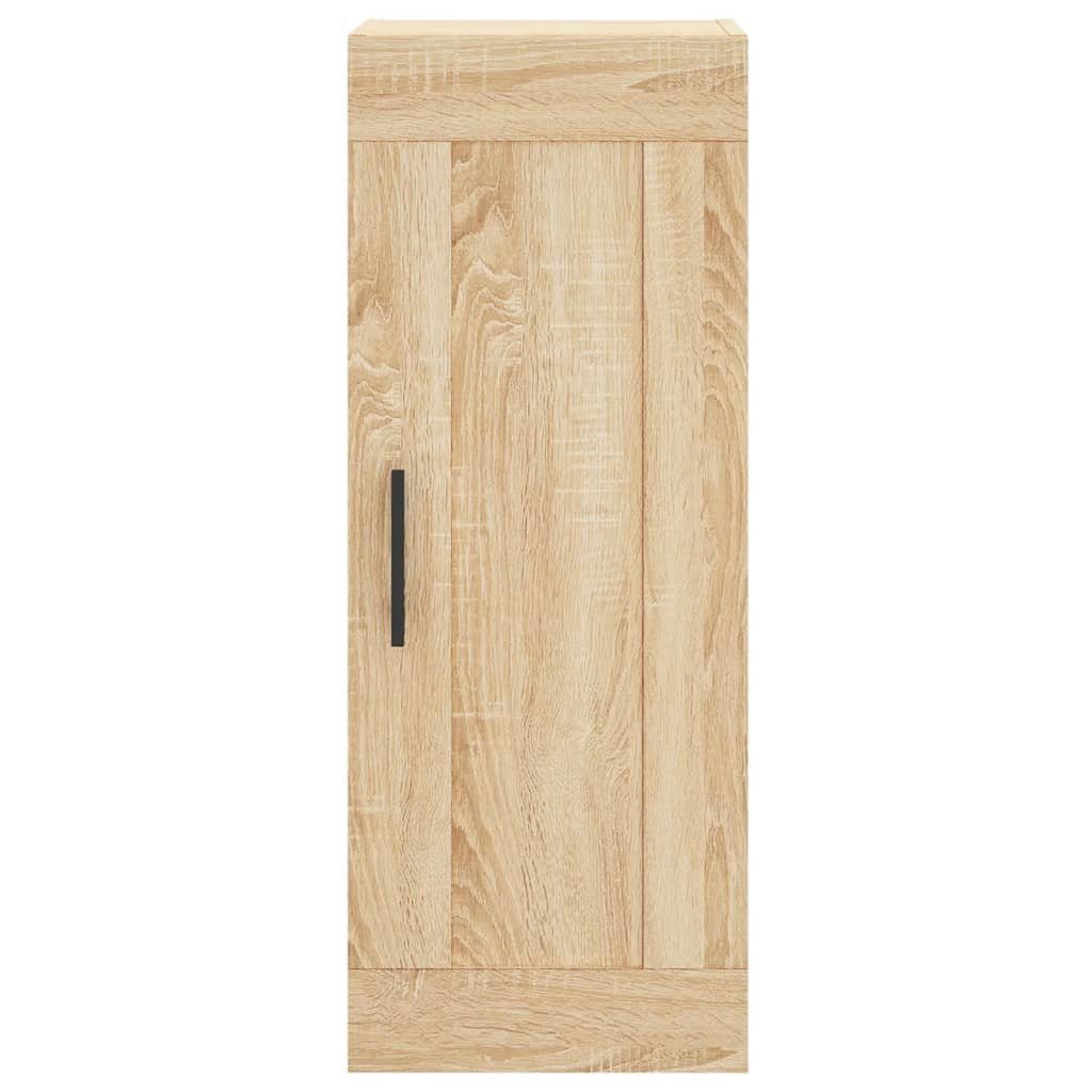 vidaXL Sonoma Holzwerkstoff Sonoma-Eiche Eiche Sideboard (1 St) cm Wandschrank 34,5x34x90