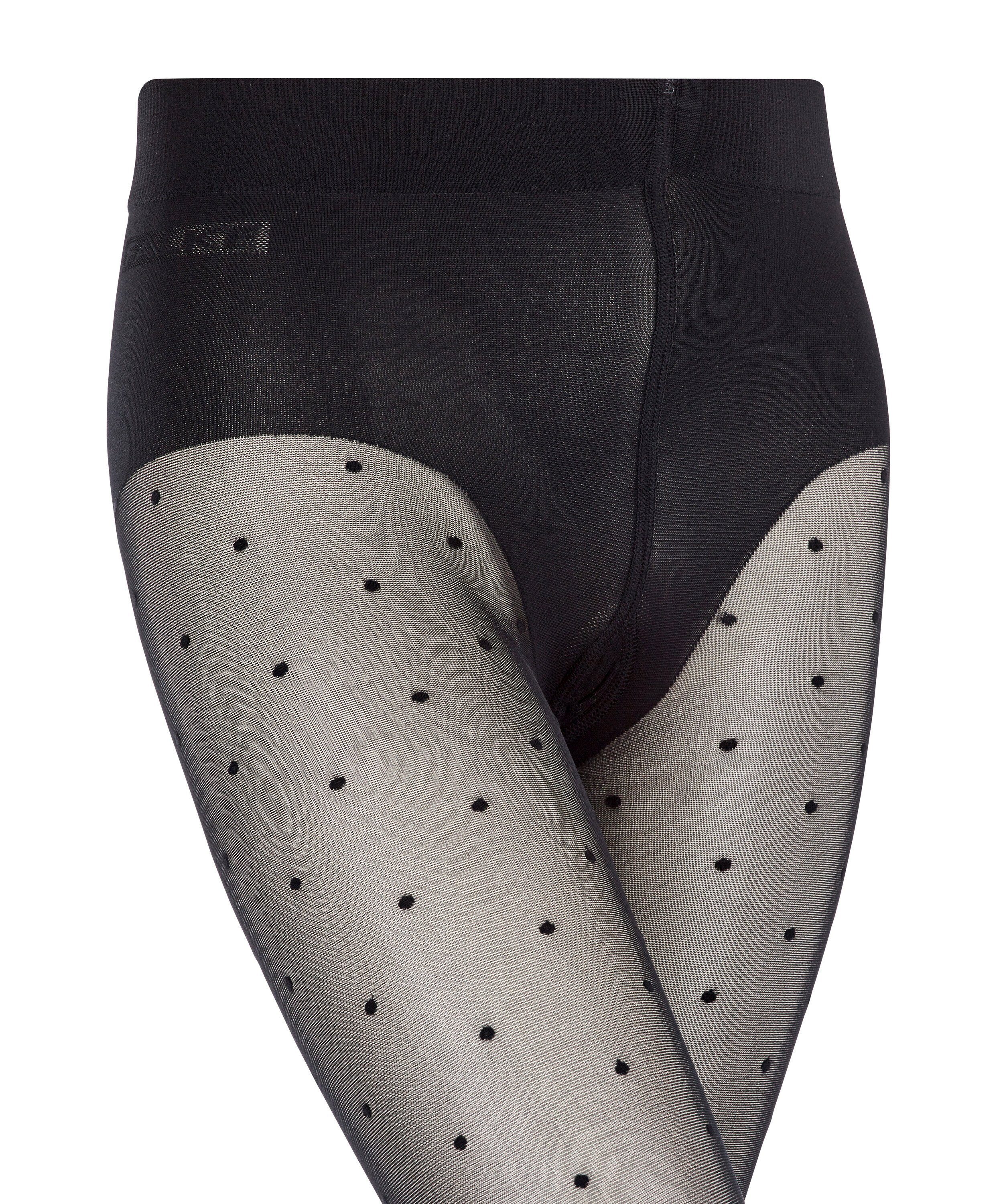 FALKE Feinstrumpfhose Romantic Dot Strumpfhose für besondere Anlässe 30 DEN (1 St) für besondere Anlässe