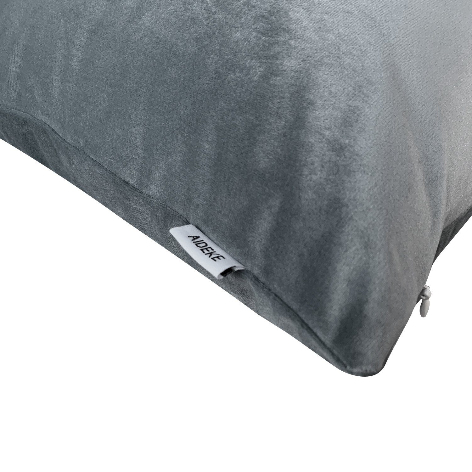 Yalion Nackenrollenbezug weichen Kopfkissenbezüge Jacquard-Schneewolltuch 3 günstig online kaufen