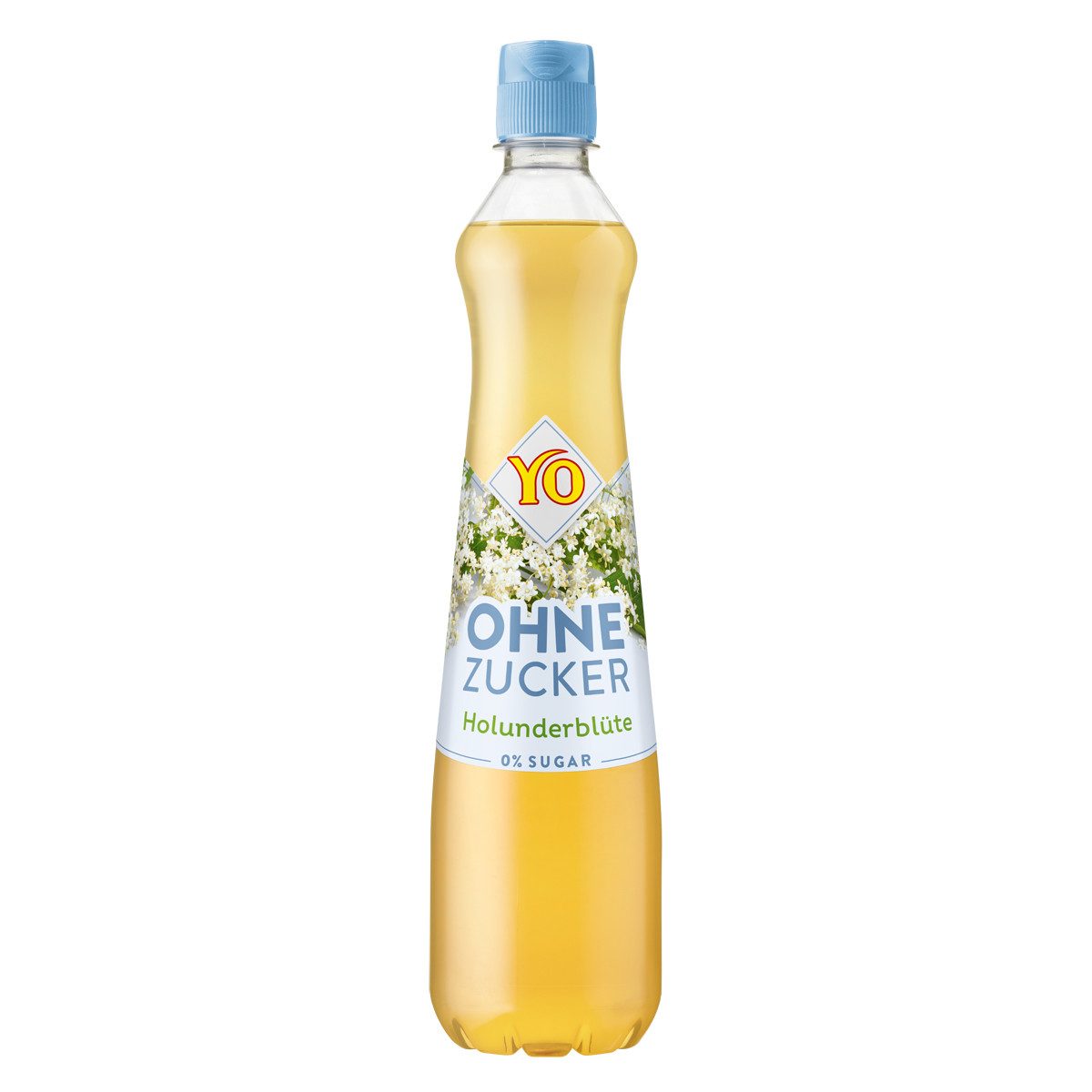 YO SYRUP Sirup, YO SYRUP Sirup Holunderblüte ohne Zucker 700ml
