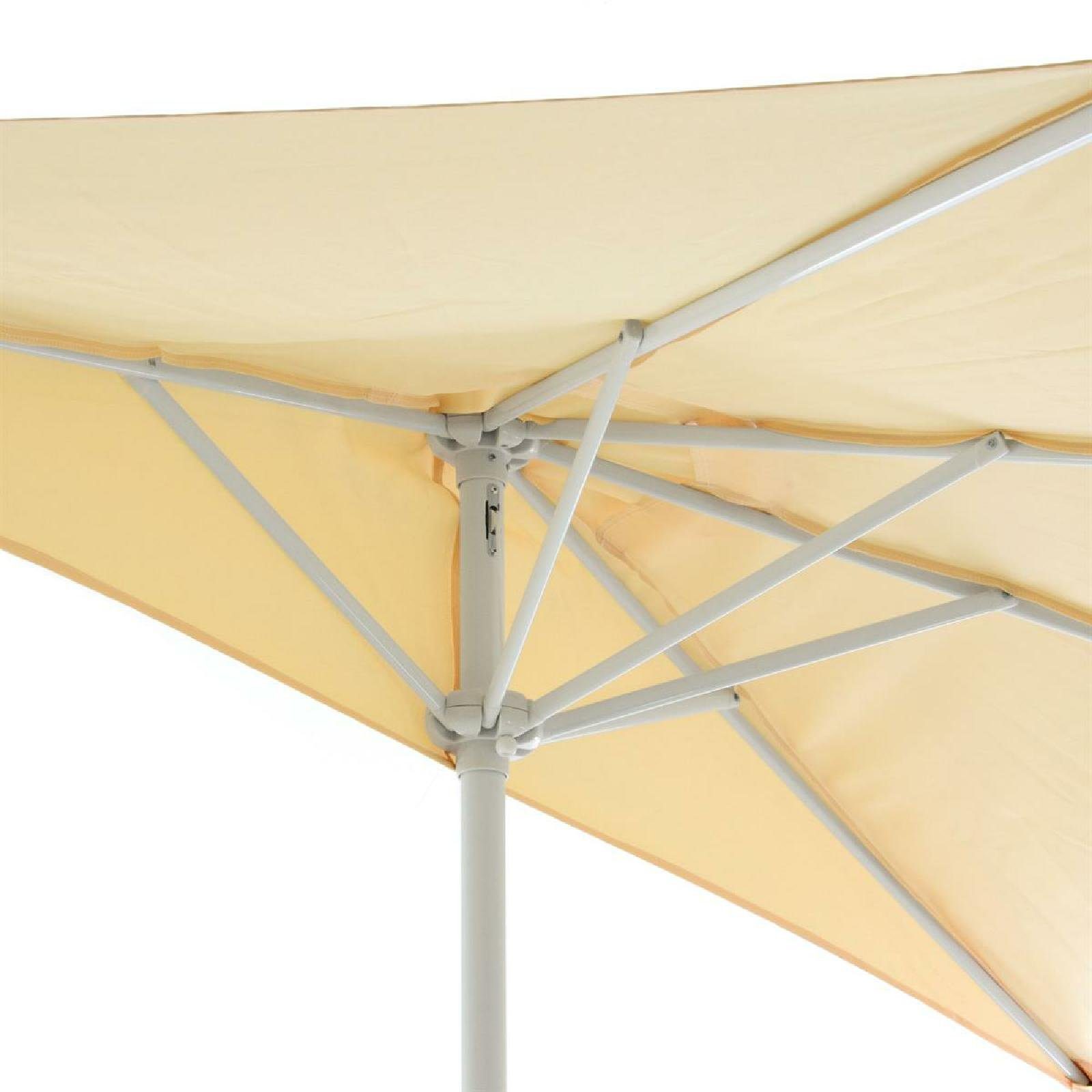 VCM Sonnenschirm Sonnenschirm Gartenschirm halbrund günstig online kaufen