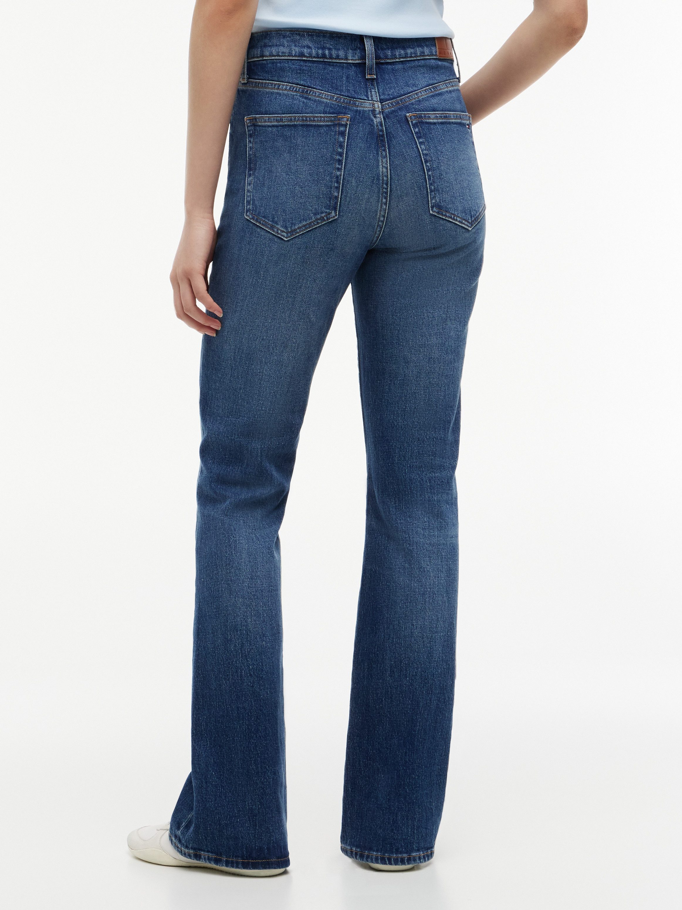 Tommy Jeans Bootcut-Jeans SYLVIA HGH FLR CJ1 Baumwolle mit Stretch, high waist, Flared Fit