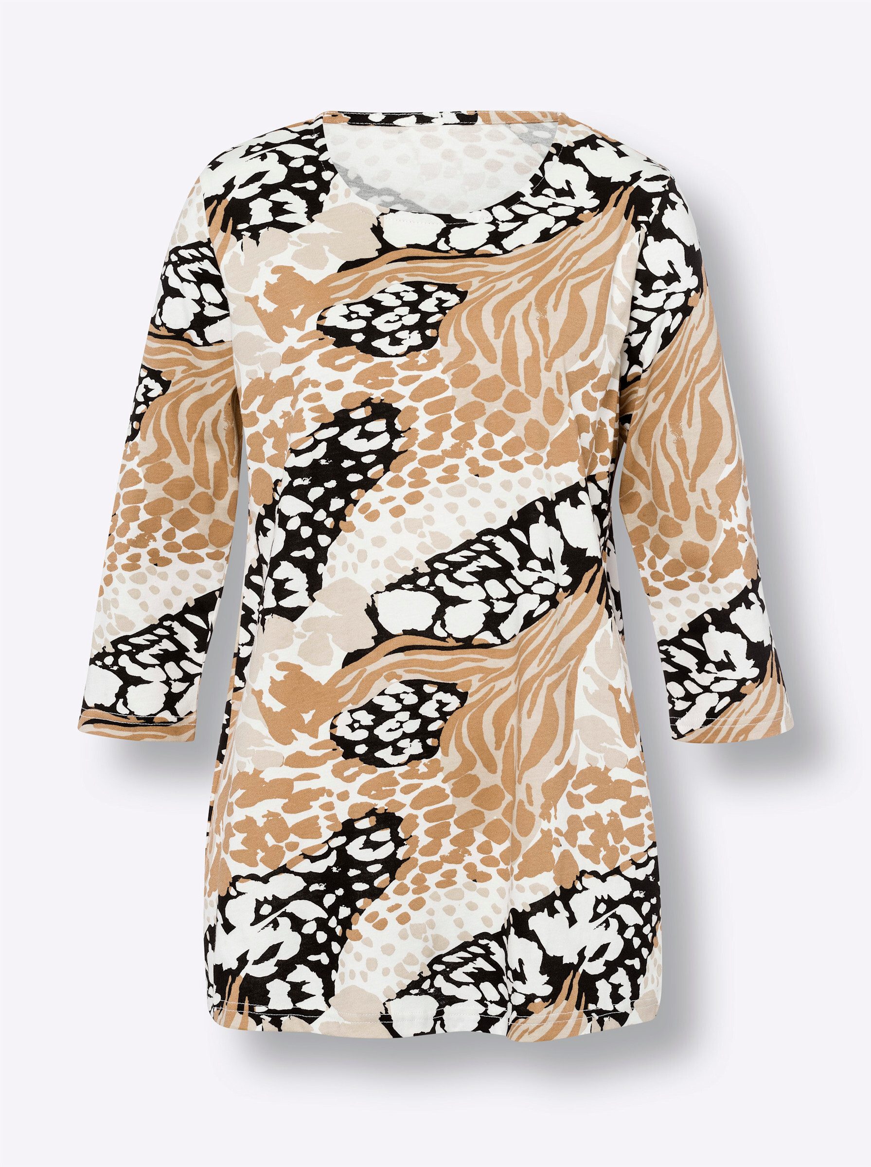 T-Shirt Longshirt 3/4-Arm