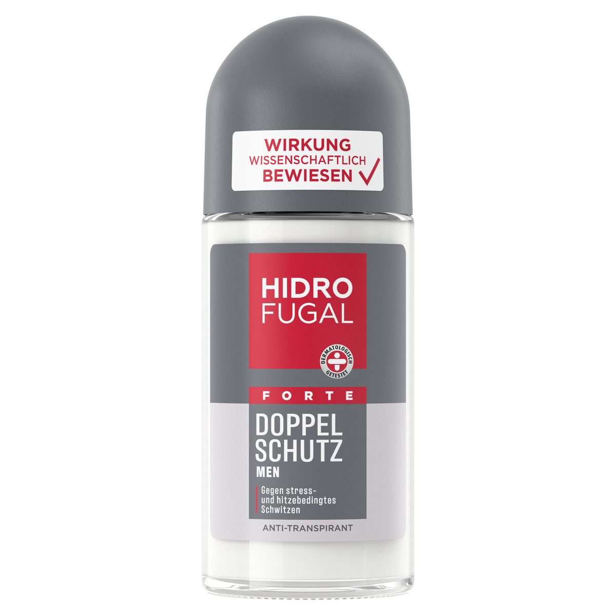 Hidrofugal Deo-Roller HIDROFUGAL MEN DOPPEL SCHUTZ 4 x 50ml, Set, 4-tlg.