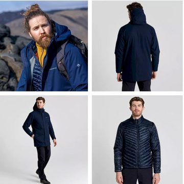 Craghoppers Hardshelljacke Craghoppers - Doppeljacke, ThermoPro Innenjacke - Lorton Pro 3 in 1