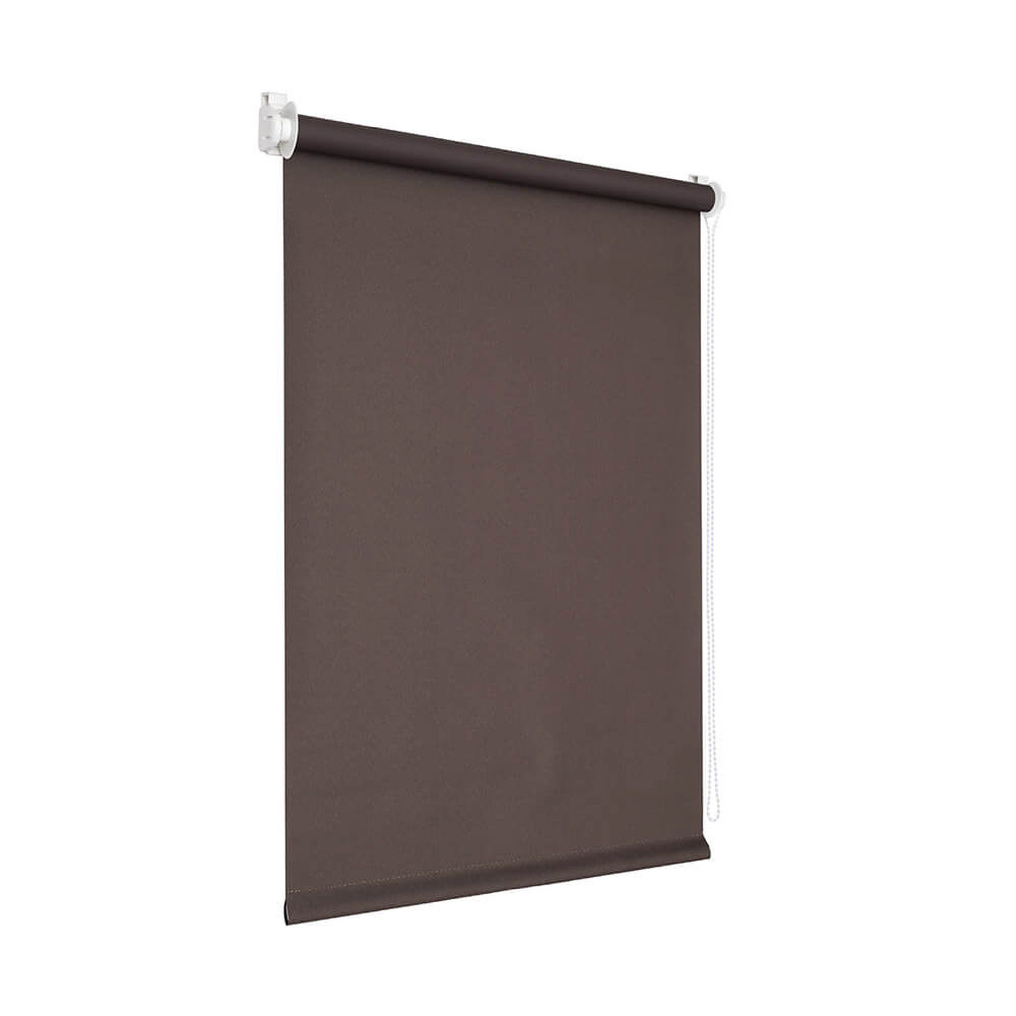 Verdunklungsrollo Klemmfix Verdunkelungsrollo 45x150 cm braun [Stoffbreite: 42cm], Victoria M., blickdicht, ohne Bohren, freihängend, Klemmfix, mit Kindersicherung, für Fenster und Türen, Sonnenschutz Sichtschutz
