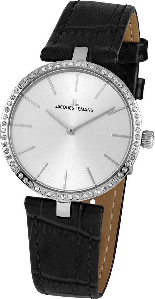 Jacques Lemans Quarzuhr Milano, 1-2024H, Gehäuse aus Edelstahl, Ø ca. 34 mm