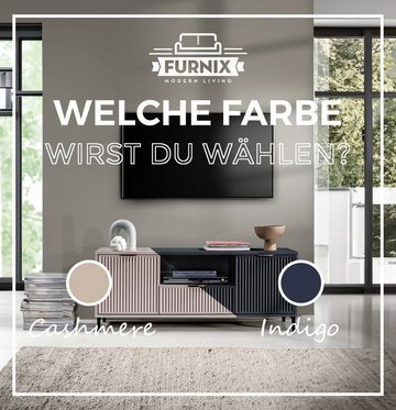 Furnix TV-Board TV-Kommode LINKI LS3 in Industrial, Loft-Design Blickfang, mit 2 Türen und 1 Schublade, B135 x H55,6 cm x T40,6 cm