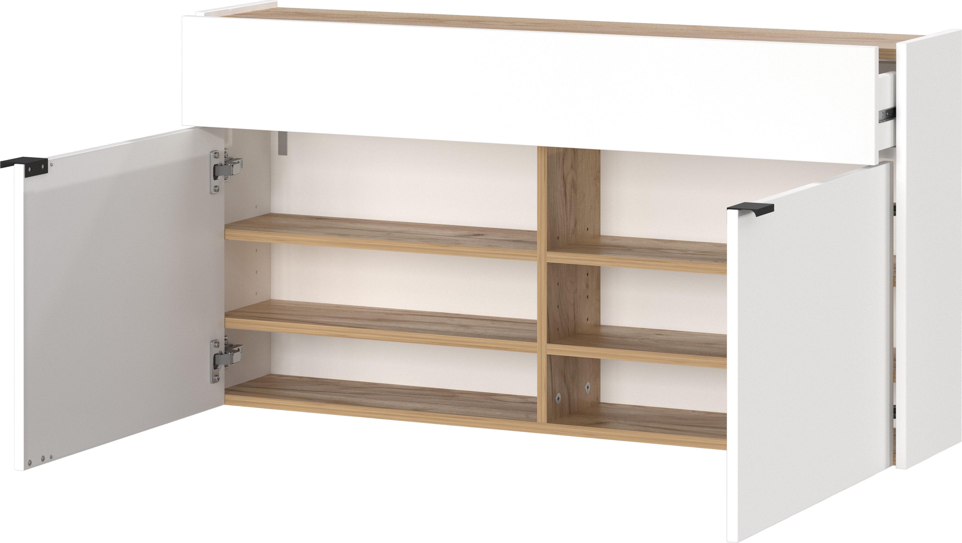 GERMANIA Schuhschrank Ameca (1-St) mit Schubl.,für schmale Flure,Tiefe: 22cm,Soft-close,verstellb. Böden – Bild 5 von 5
