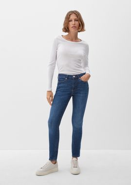 s.Oliver 5-Pocket-Jeans Jeans Izabell / Skinny Fit / Mid Rise / Skinny Leg Waschung