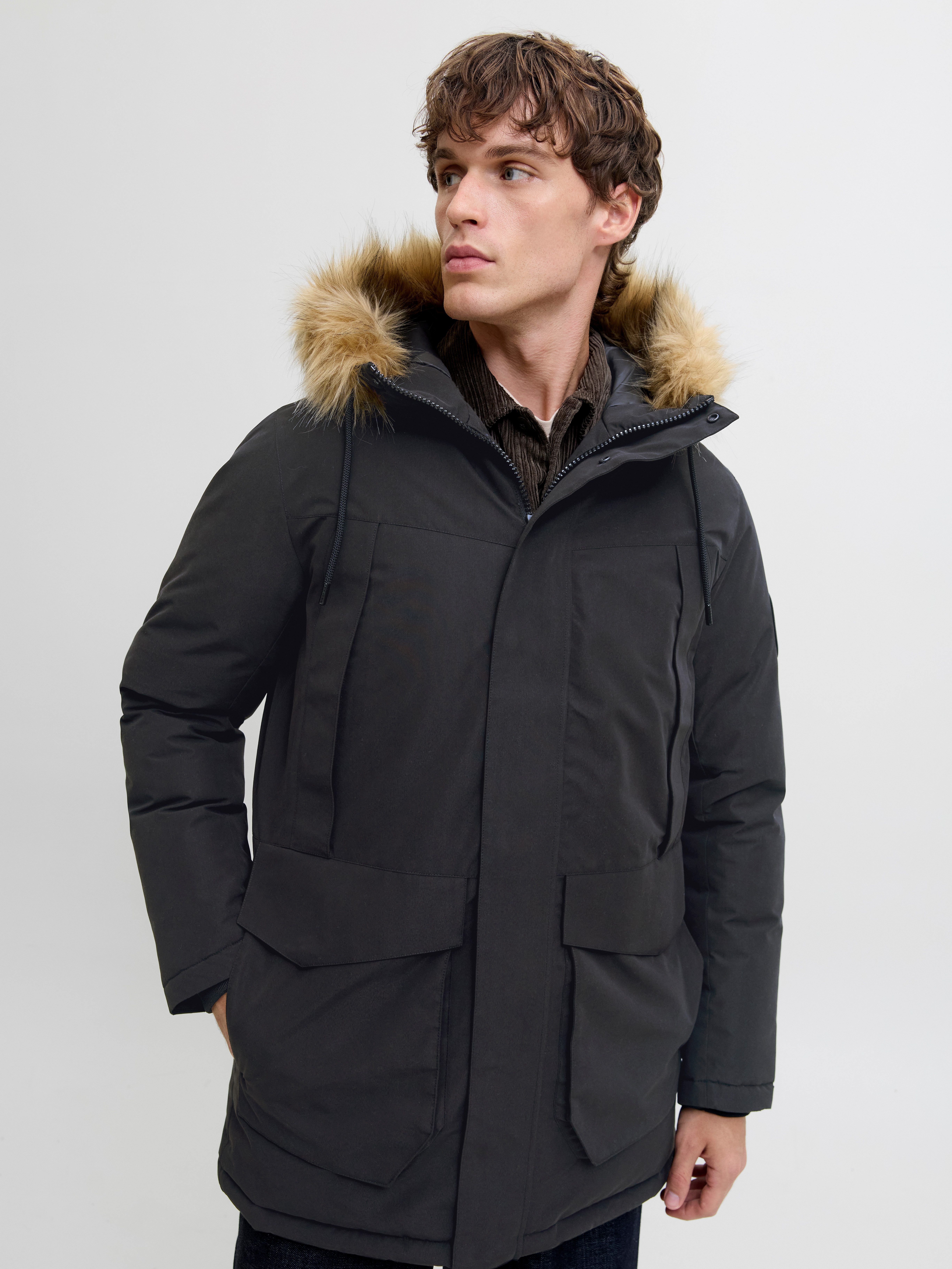 Jack & Jones Parka JJCAMP FAUX FUR PARKA BF