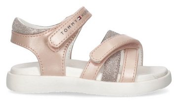 Tommy Hilfiger VELCRO SANDAL Sandale, Sommerschuh, Klettschuh, Sandalette, mit Logoverzierung