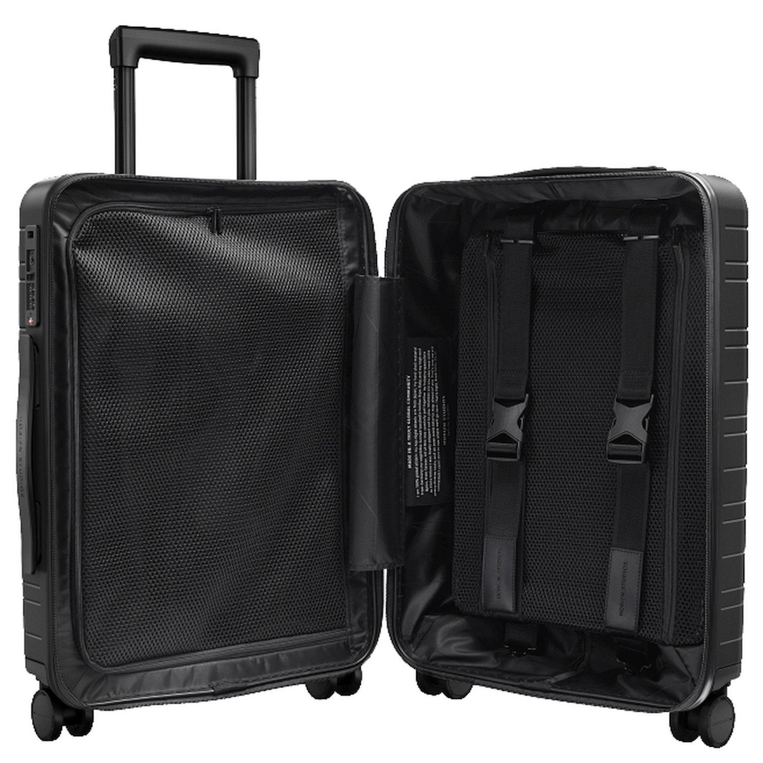 4 Studios all black Rollen Trolley, Horizn