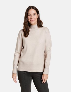 GERRY WEBER Rundhalspullover Pullover mit Turtleneck und verlängertem Rückenteil