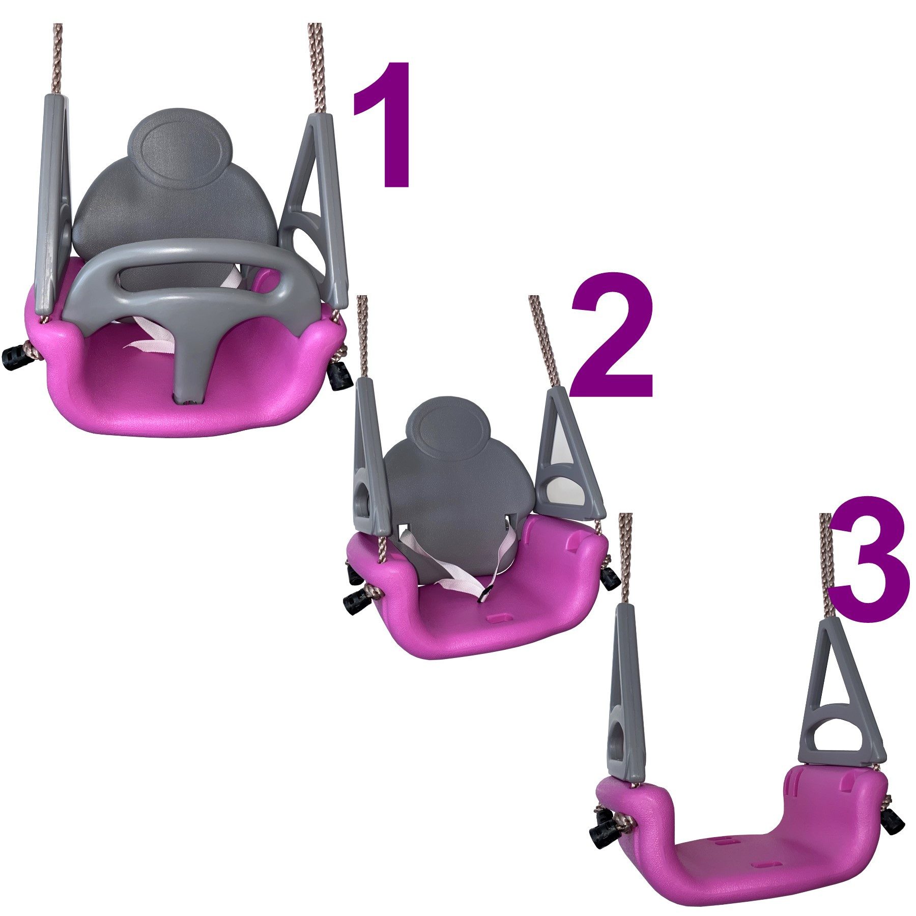 Loggyland Babyschaukelsitz Babyschaukelsitz 3 in 1 günstig online kaufen