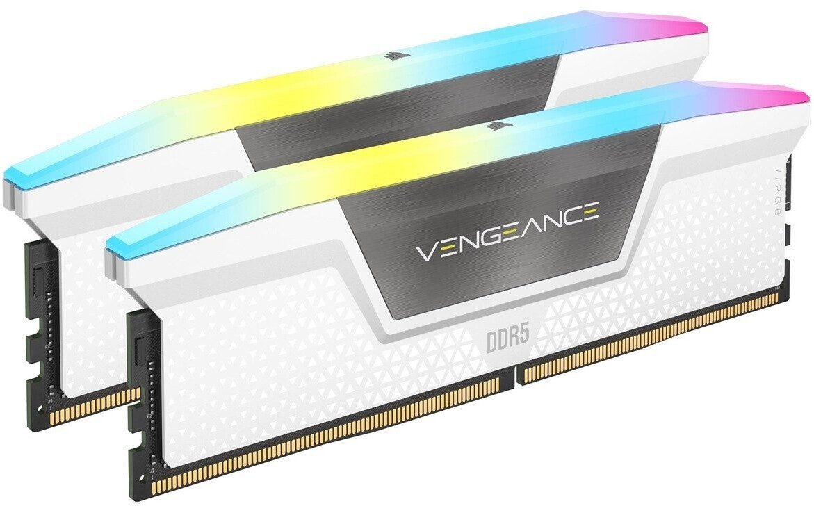 Corsair Corsair Vengeance RGB 32GB Kit DDR5-6000 CL36 weiß PC-Arbeitsspeicher