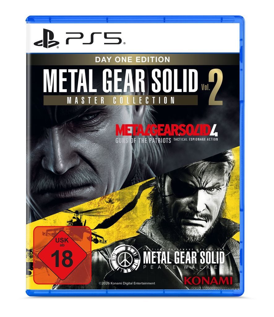 Metal Gear Solid Master Collection 2 - Day One Edition (Blu-ray Disc), PlayStation 5