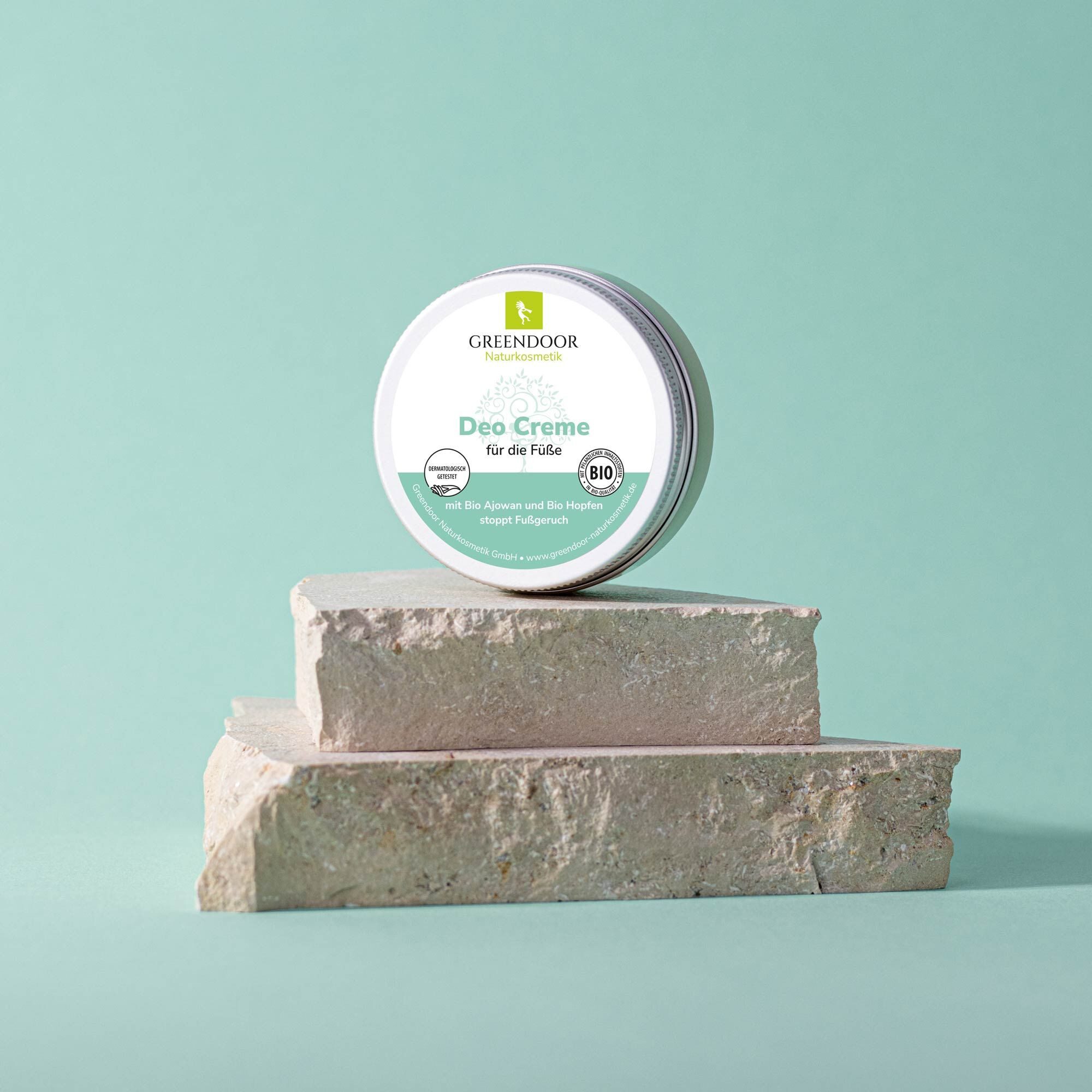 GREENDOOR Deo-Creme Fuß Deo Creme